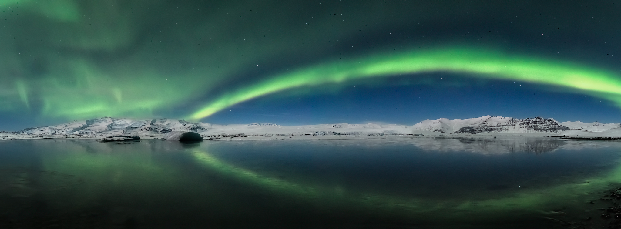 Northern Lights Reflections