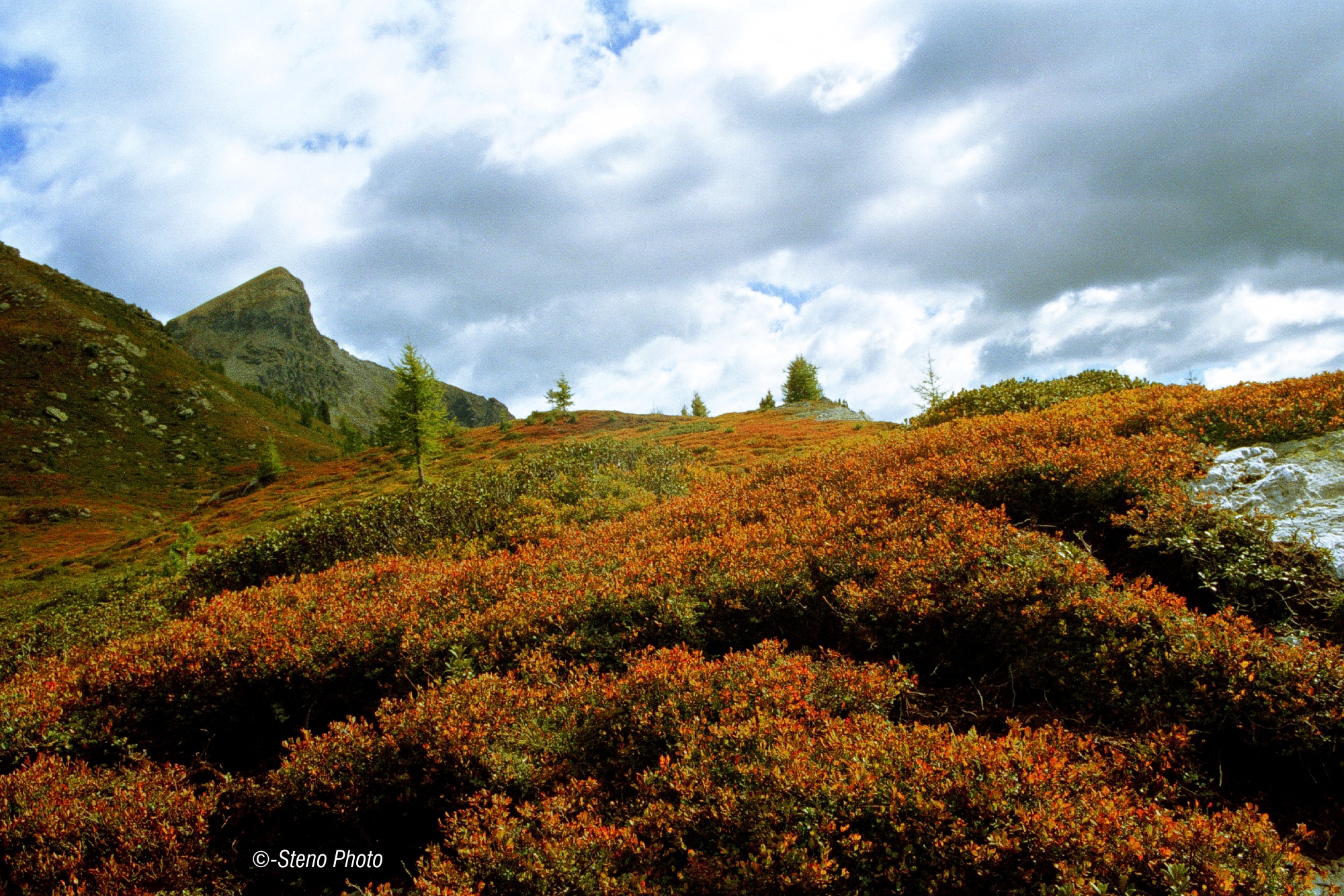Mount Cengello in robe novenbrina