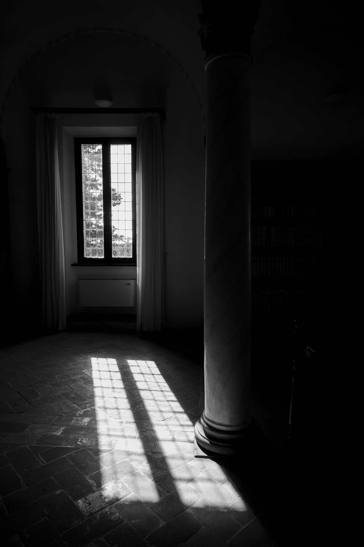 Particolare interno Abbazia di Monte Oliveto (si)