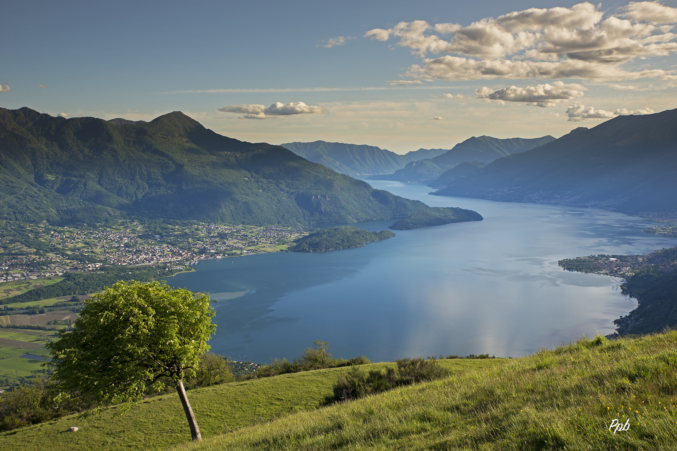 Beautiful view of Lake Como