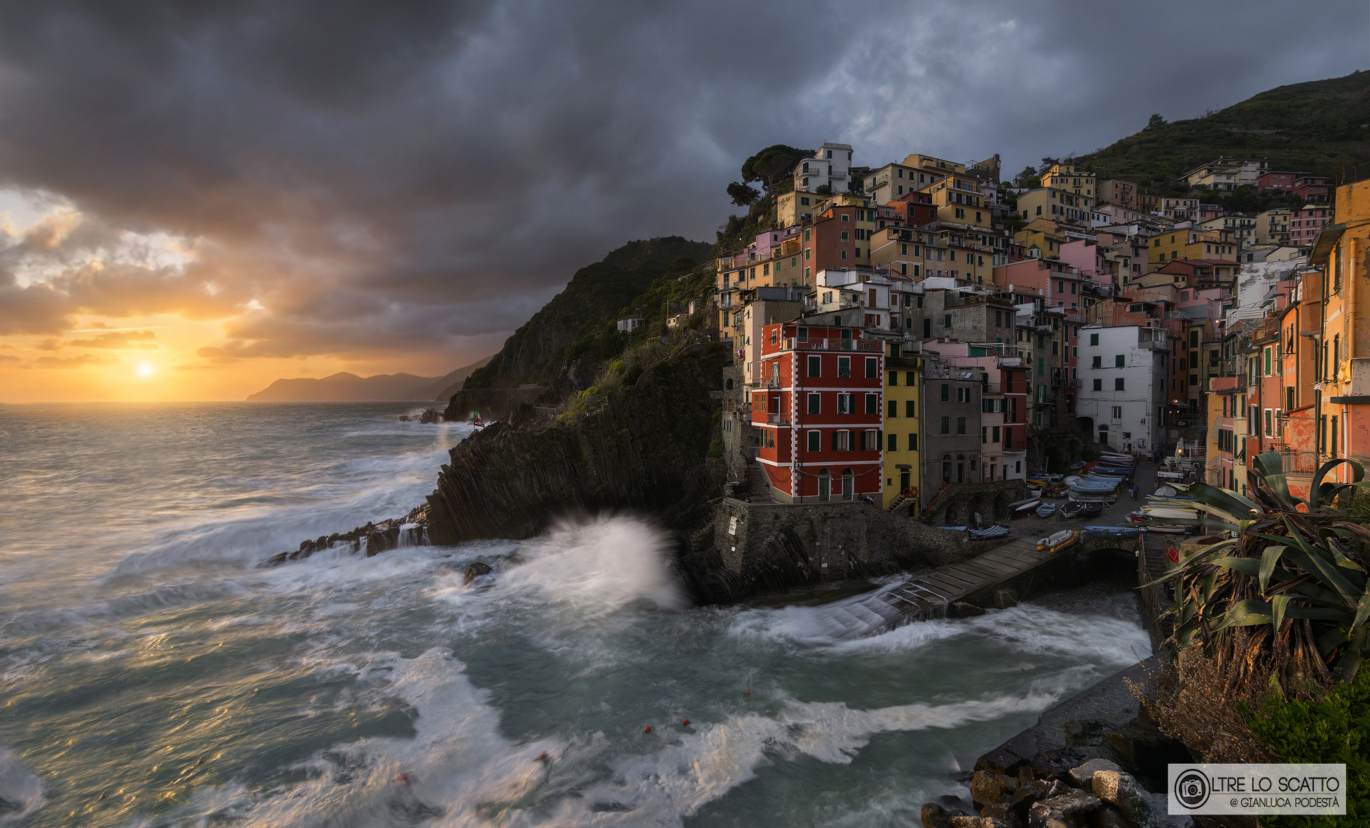 Sun, Storm and Riomaggiore