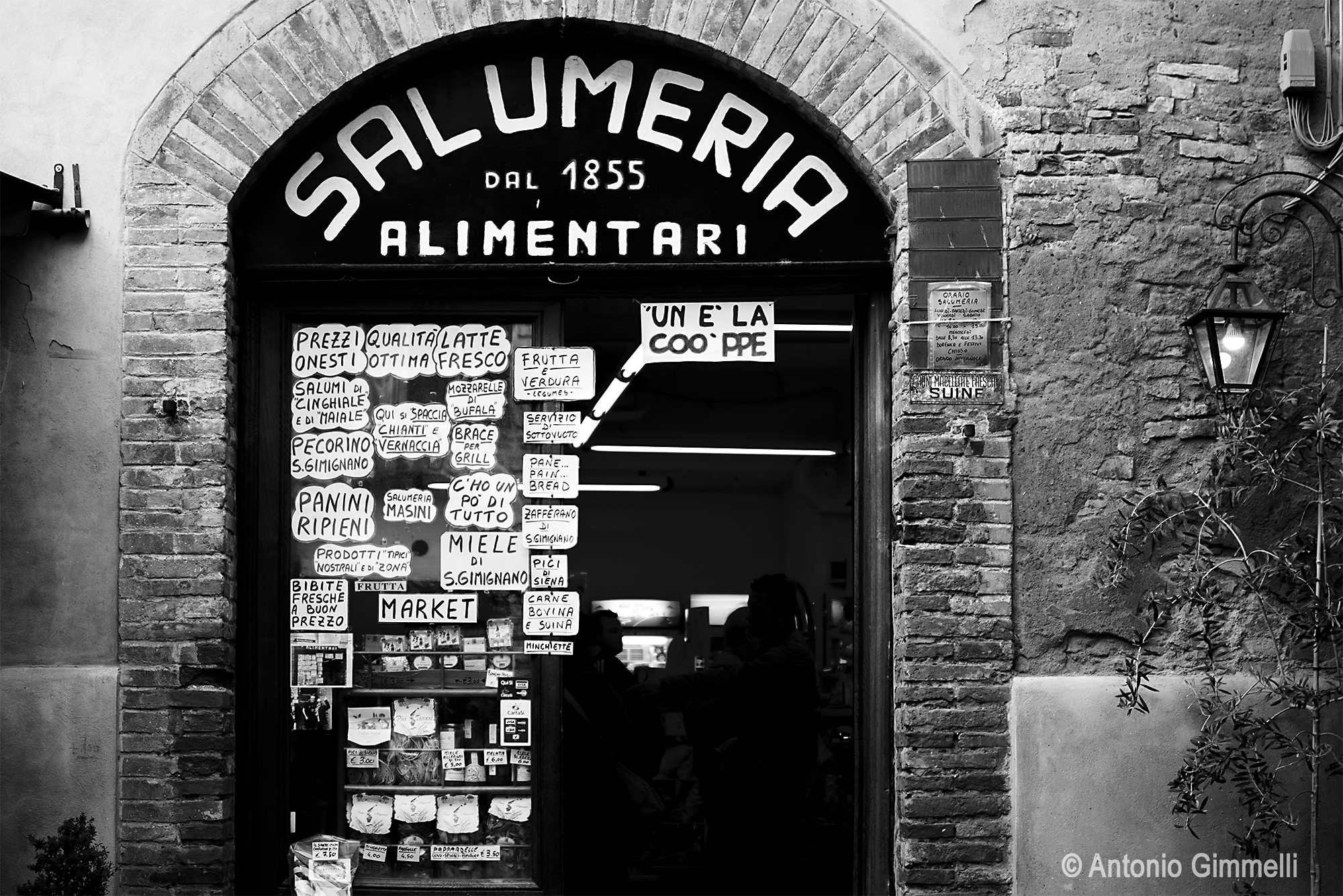 "Salumeria dal 1855" - San Gimignano, Toscana