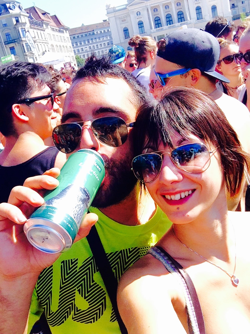 smile from street parade