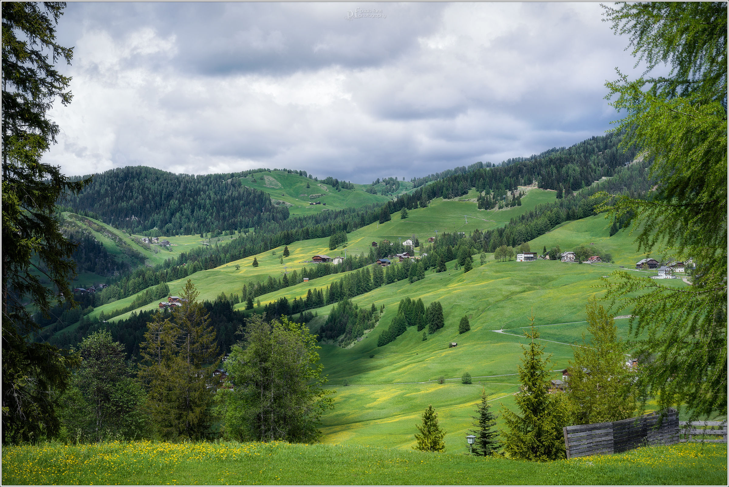 Storm coming over the valley!