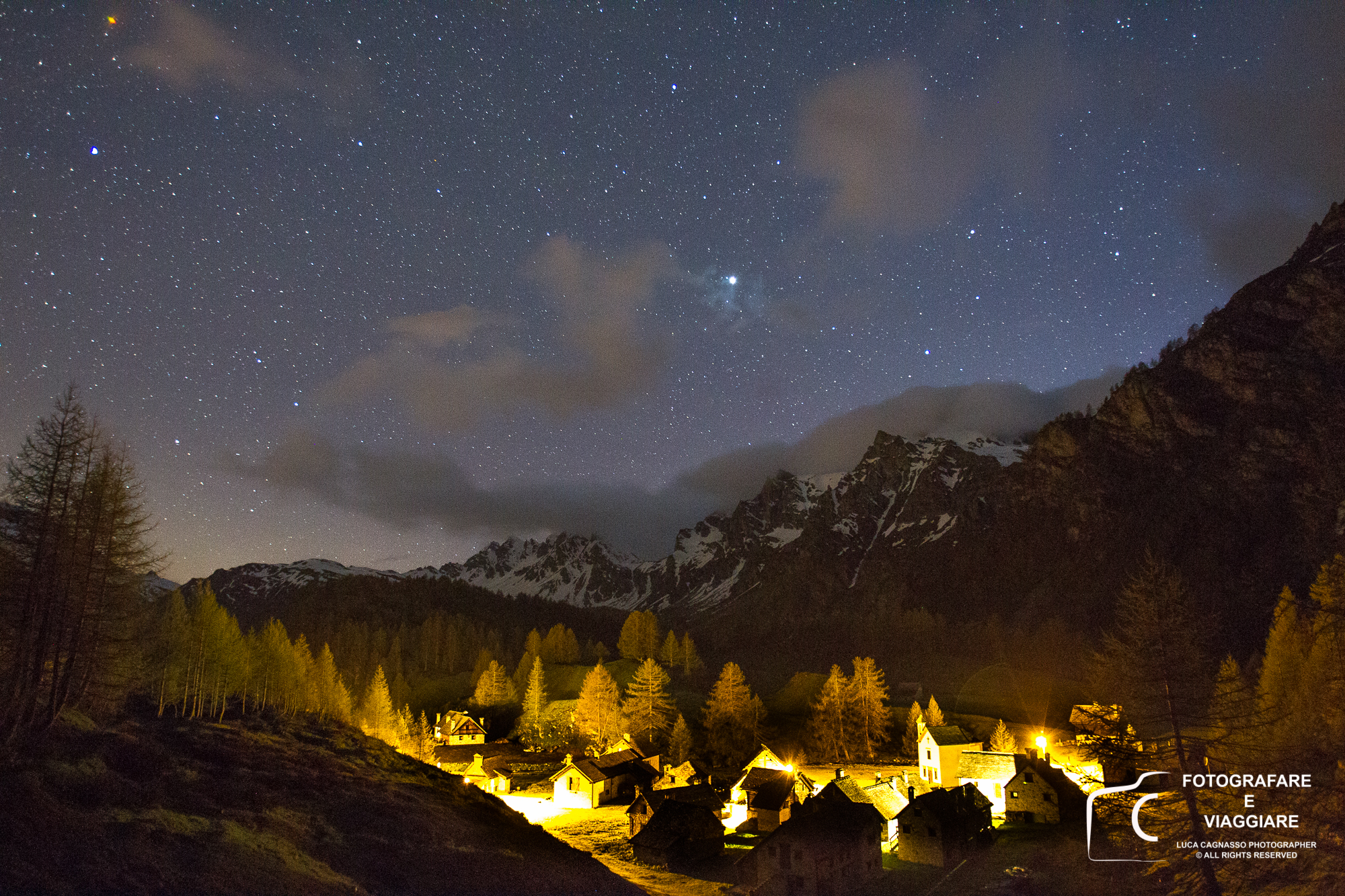 One night in Crampiolo