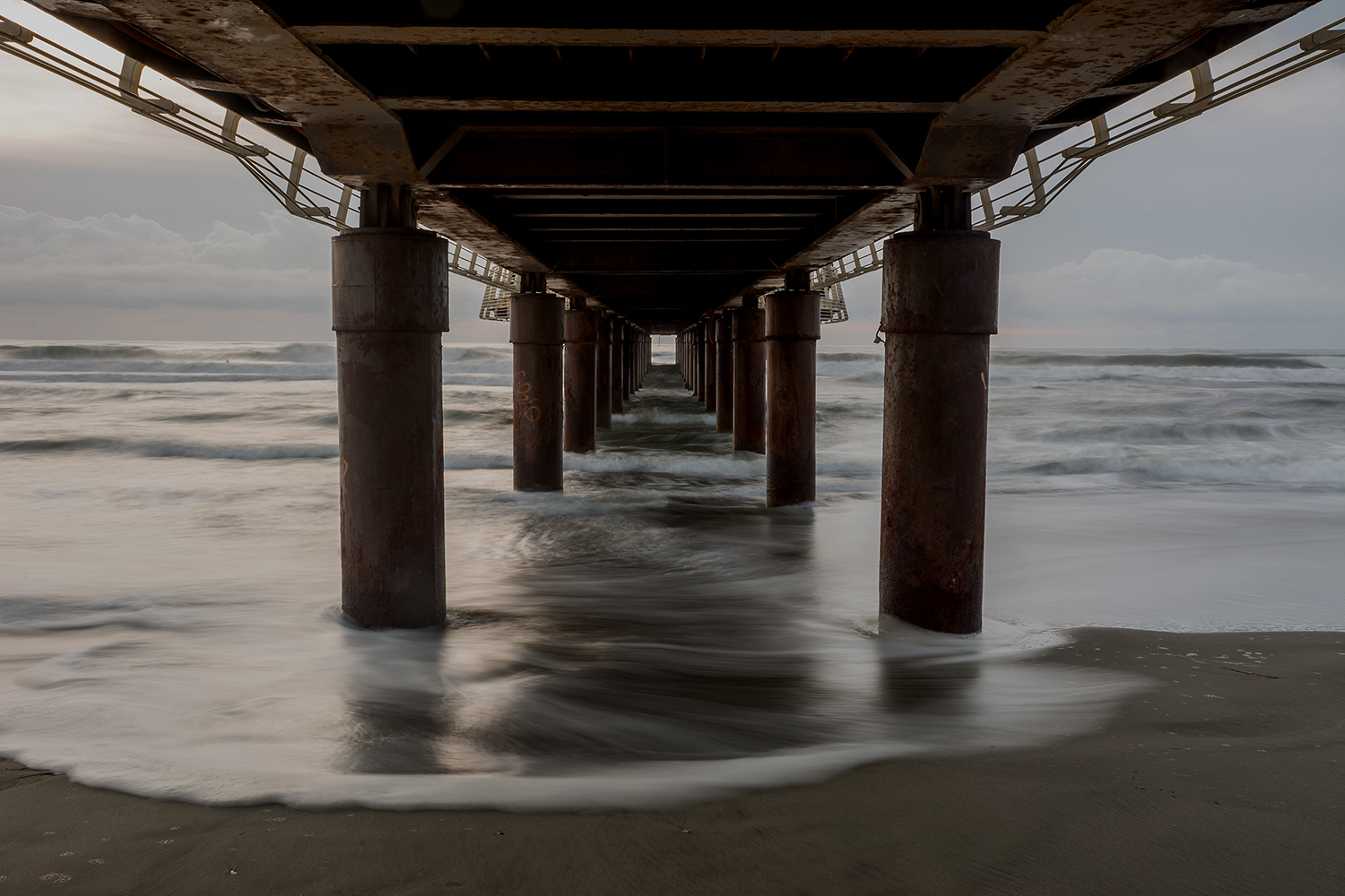 Under the pier
