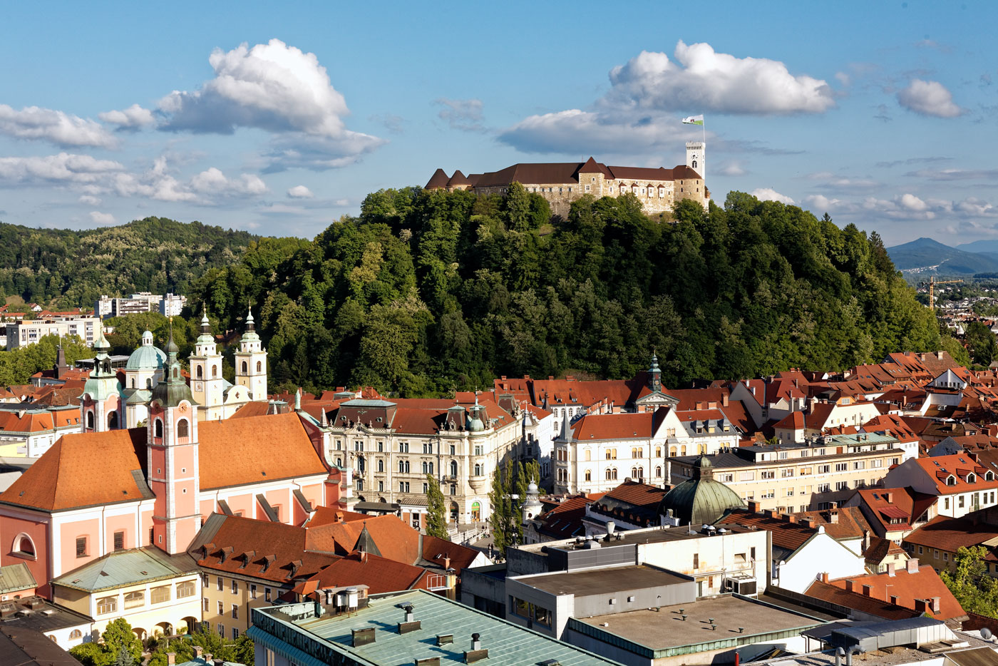 Ljubljana - vista dall'alto