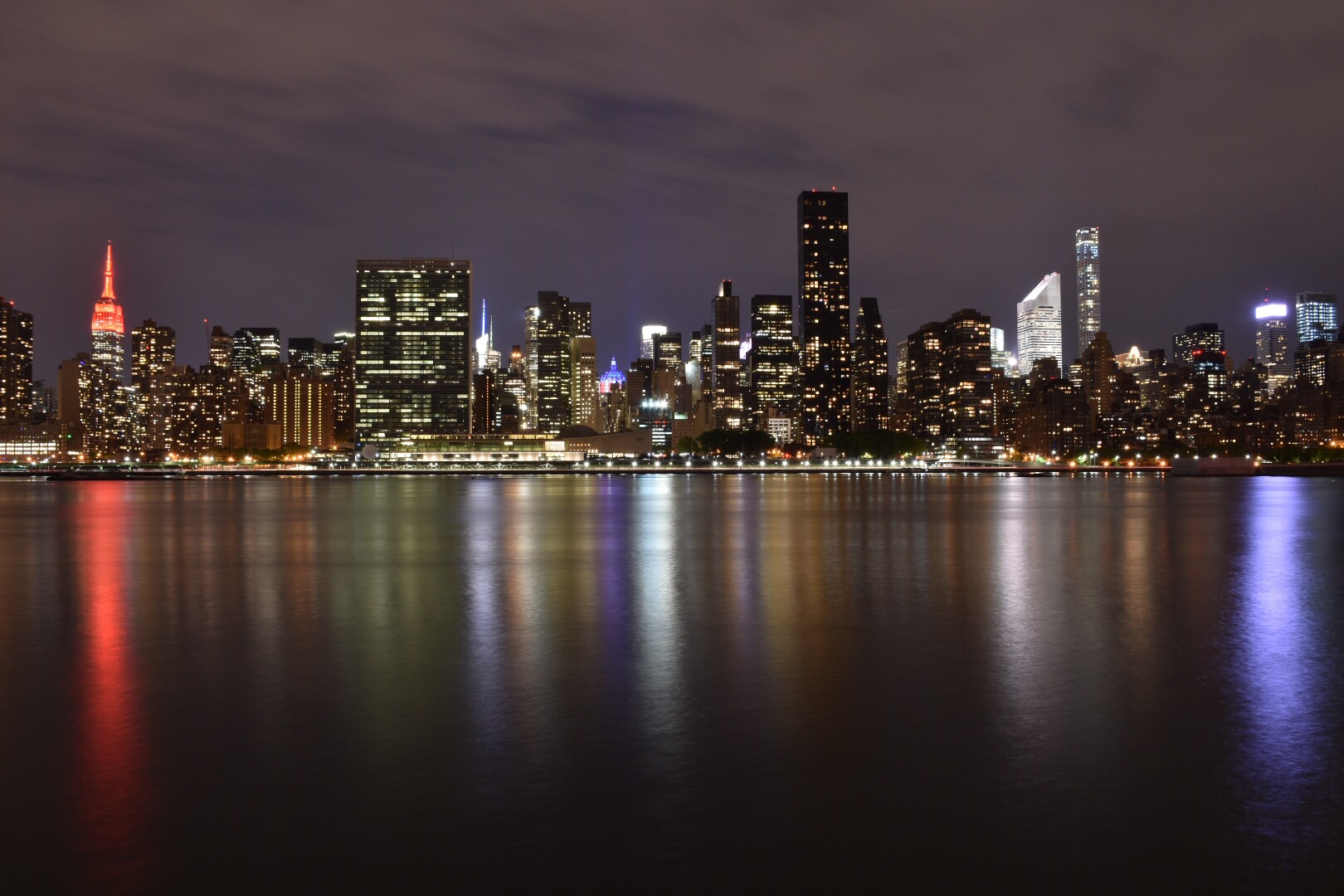 Manhattan by night