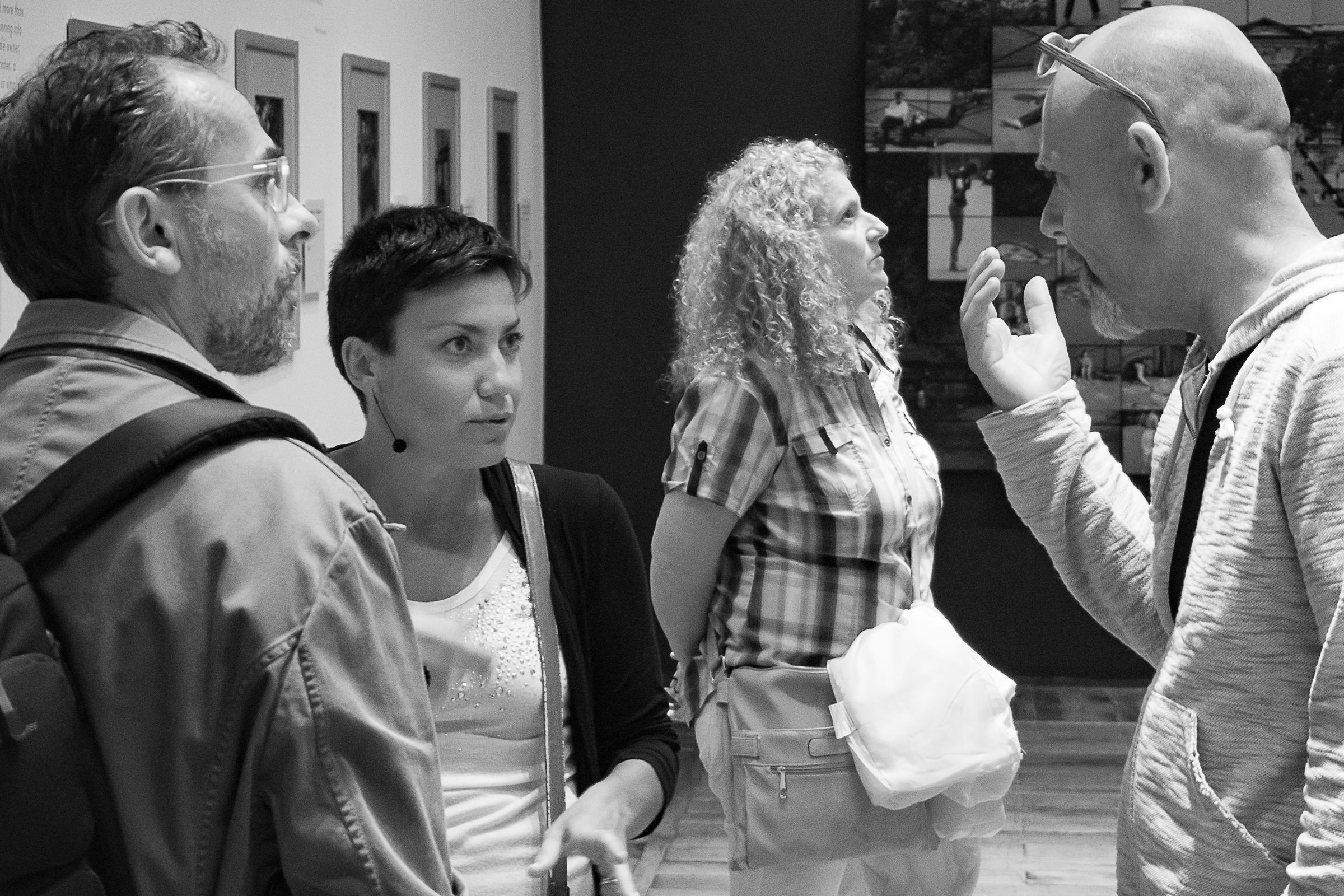 Meeting at the exhibition Doisneau Monza 09/06/16