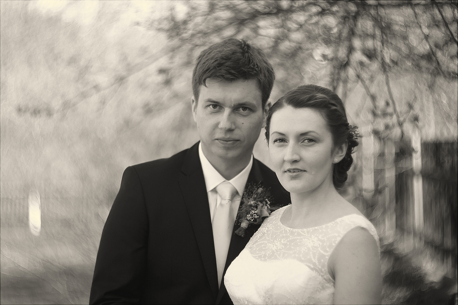 Beauties of shotgun wedding