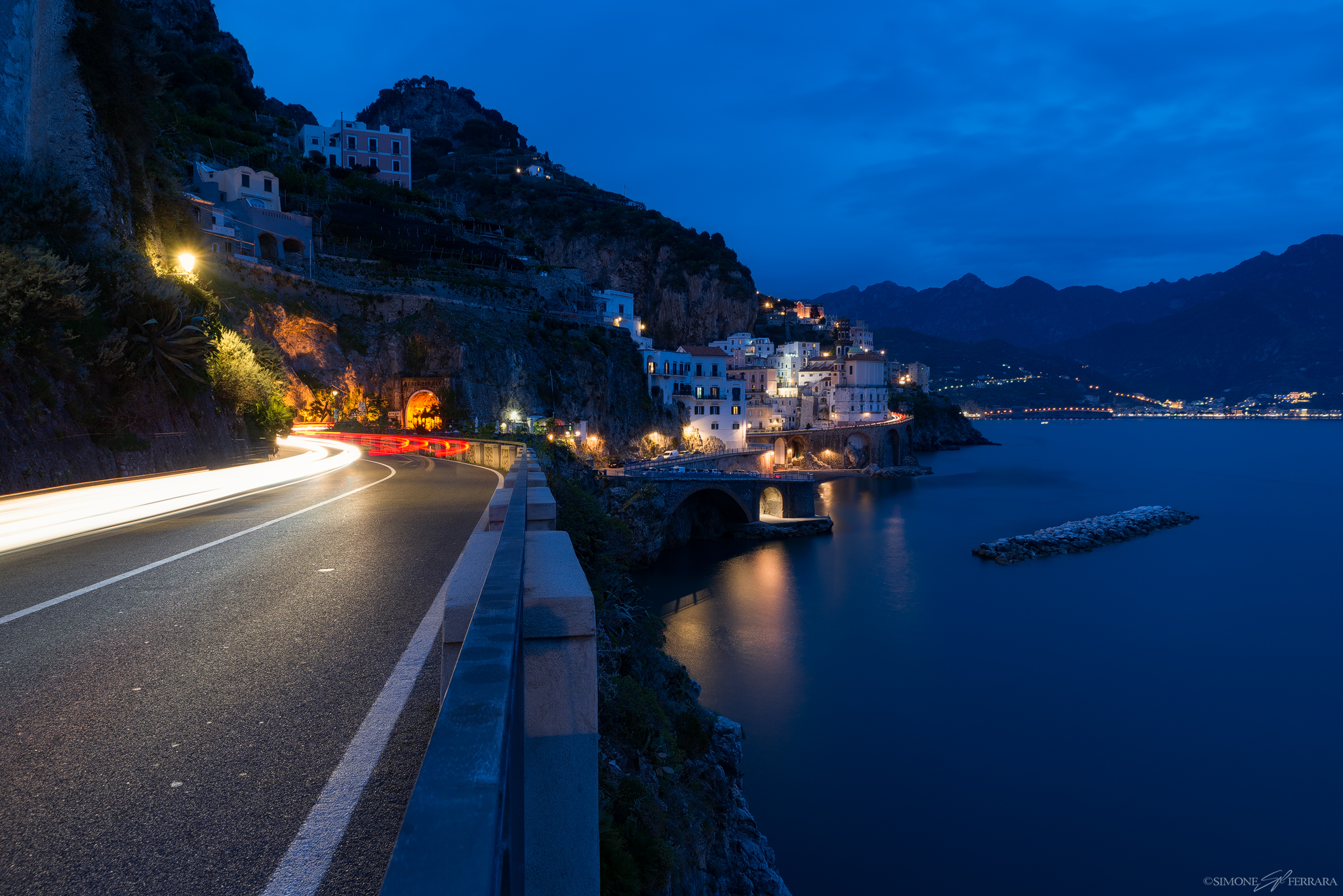 Atrani in the night