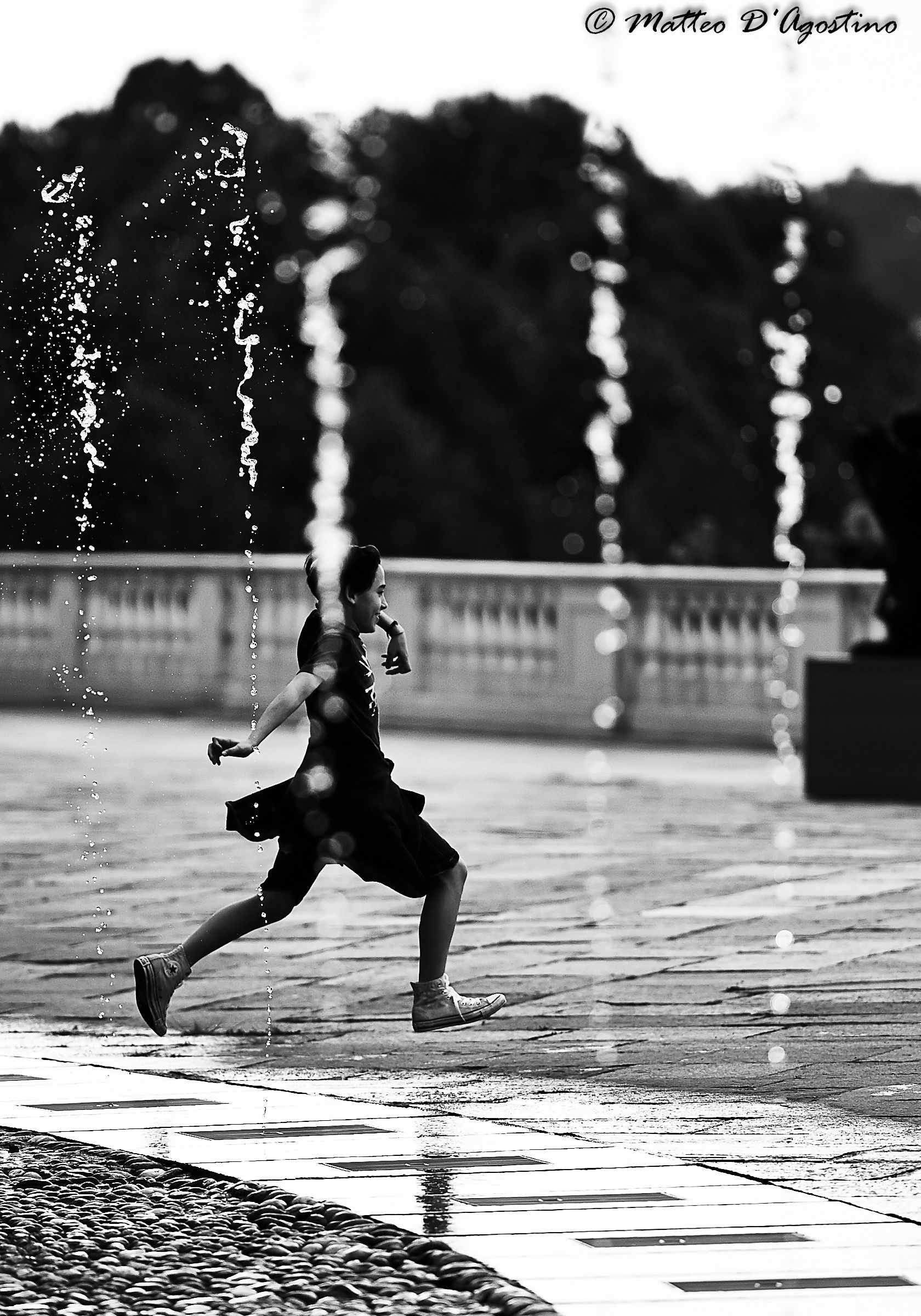 Water games at the Palace of Venaria