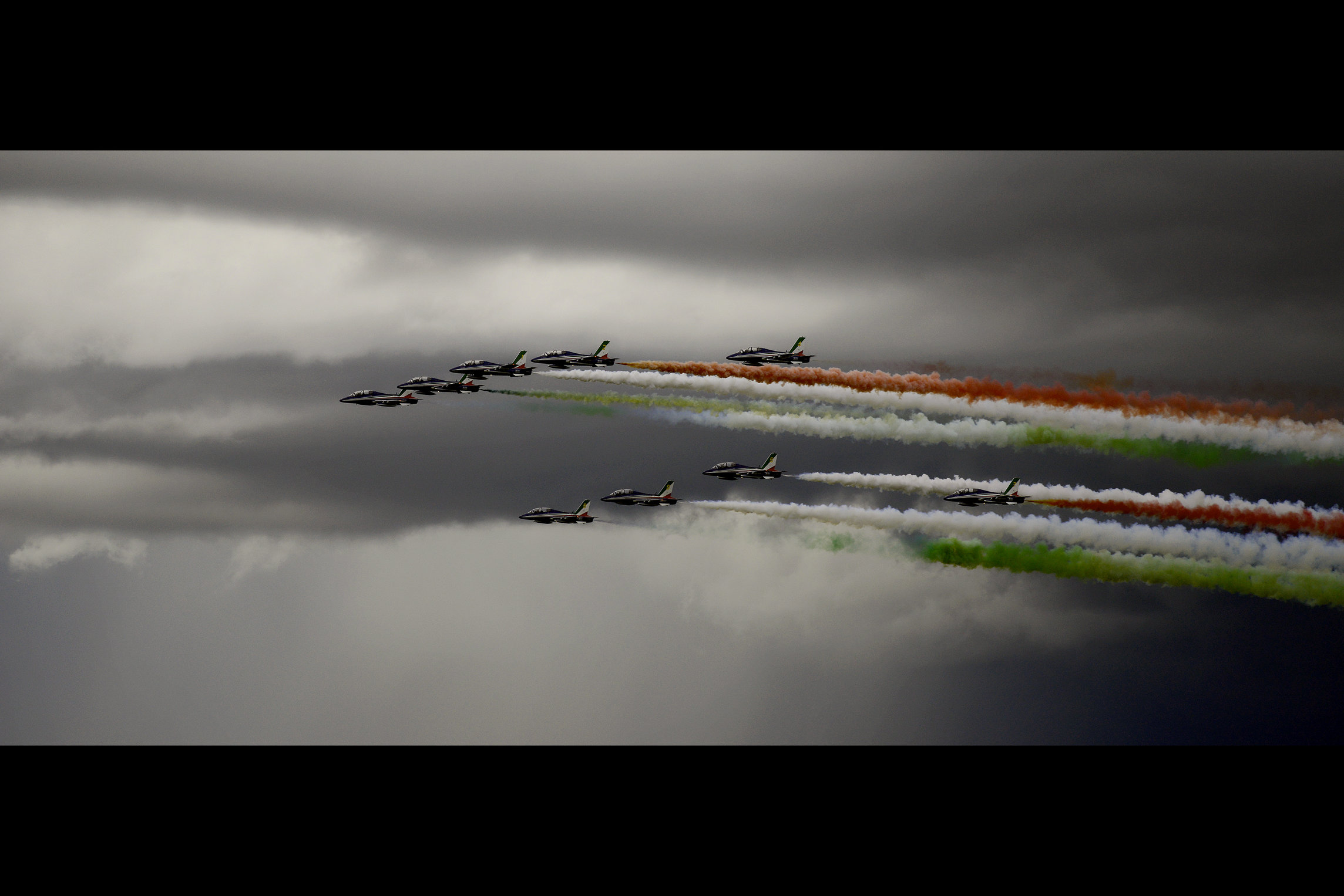 In flight at any cost - 55th Frecce Tricolori