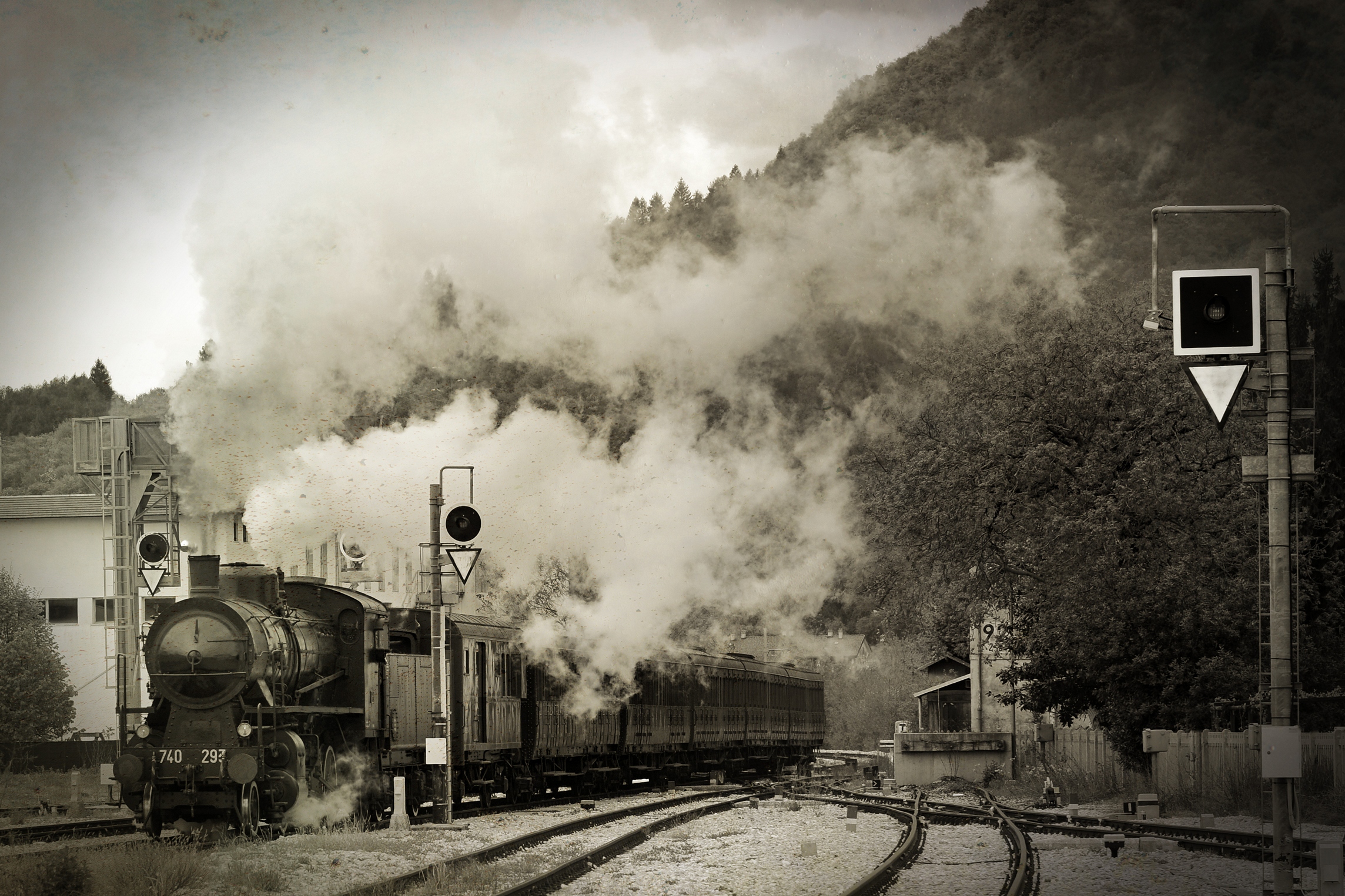 Other times ... - Train in the Dolomites 2016