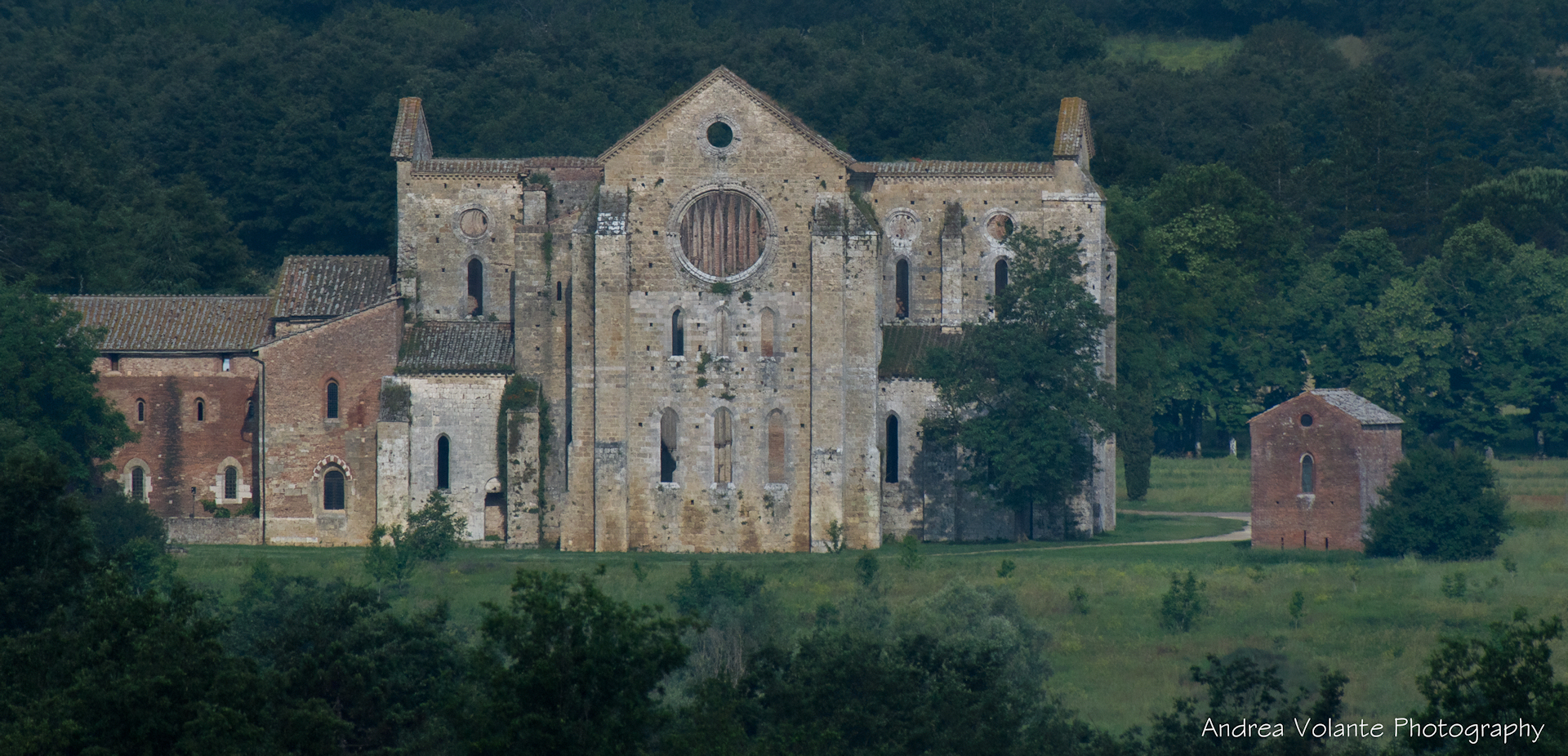 San Galgano ..prospettive between the plain of the Merse and...