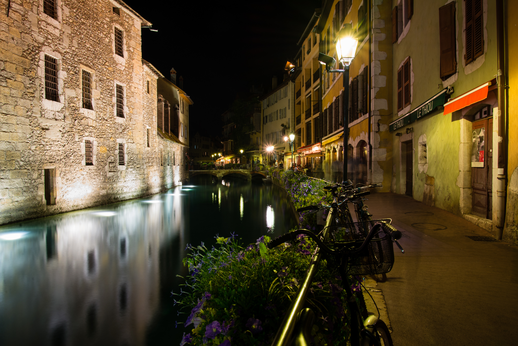 night at Annecy