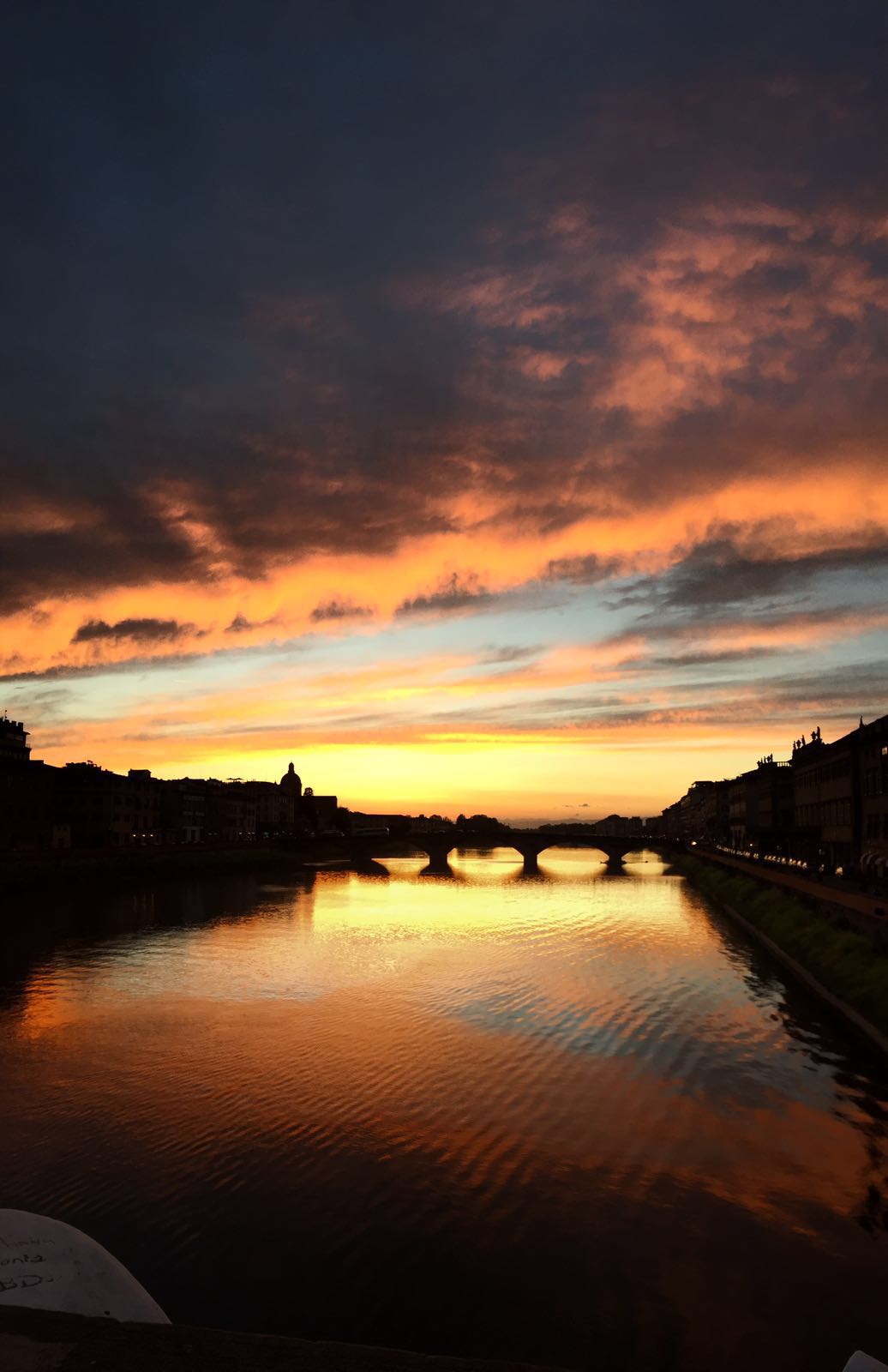 Tramonto dalle Grazie