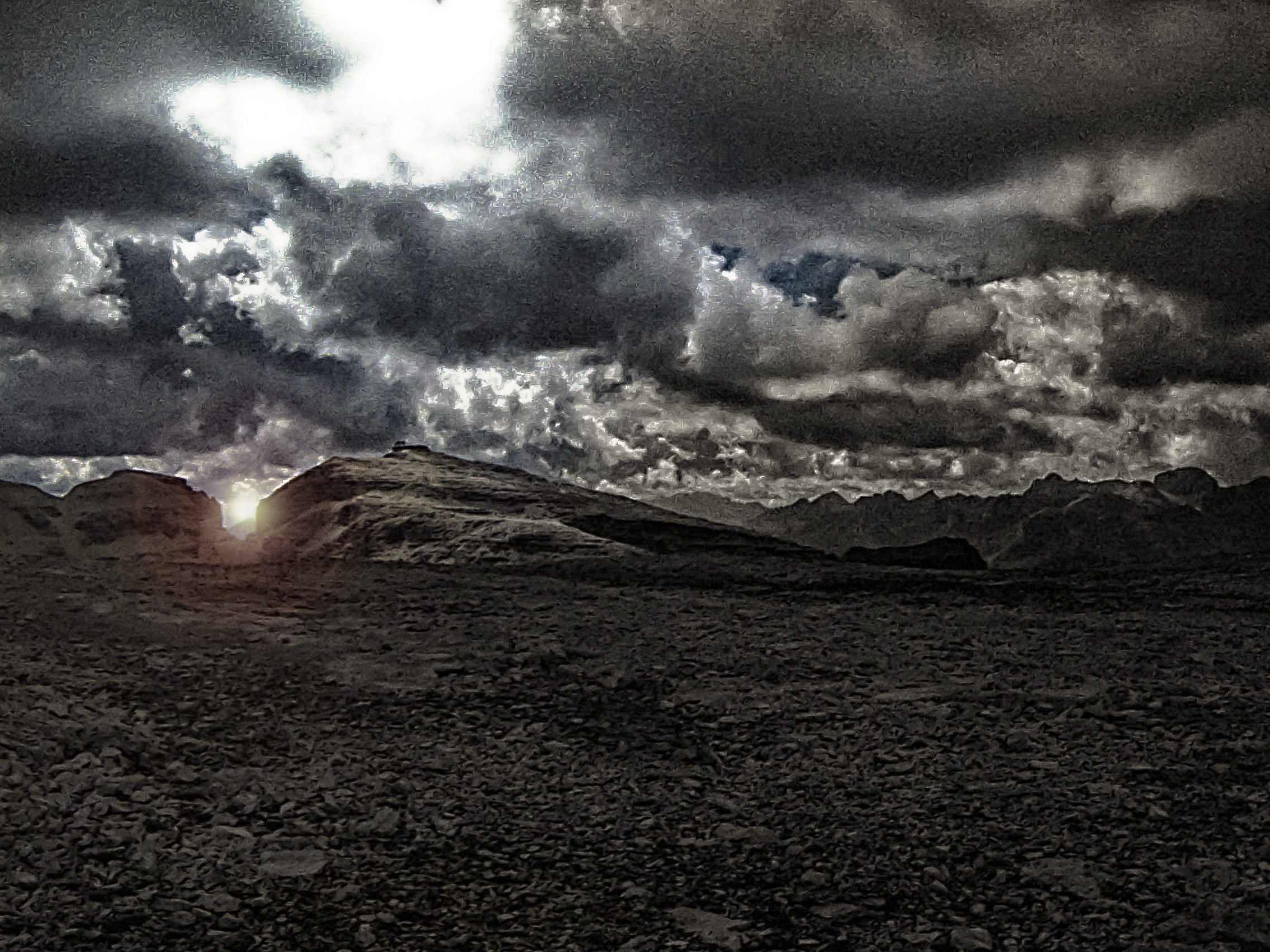 Piz Boè... tenebre in arrivo