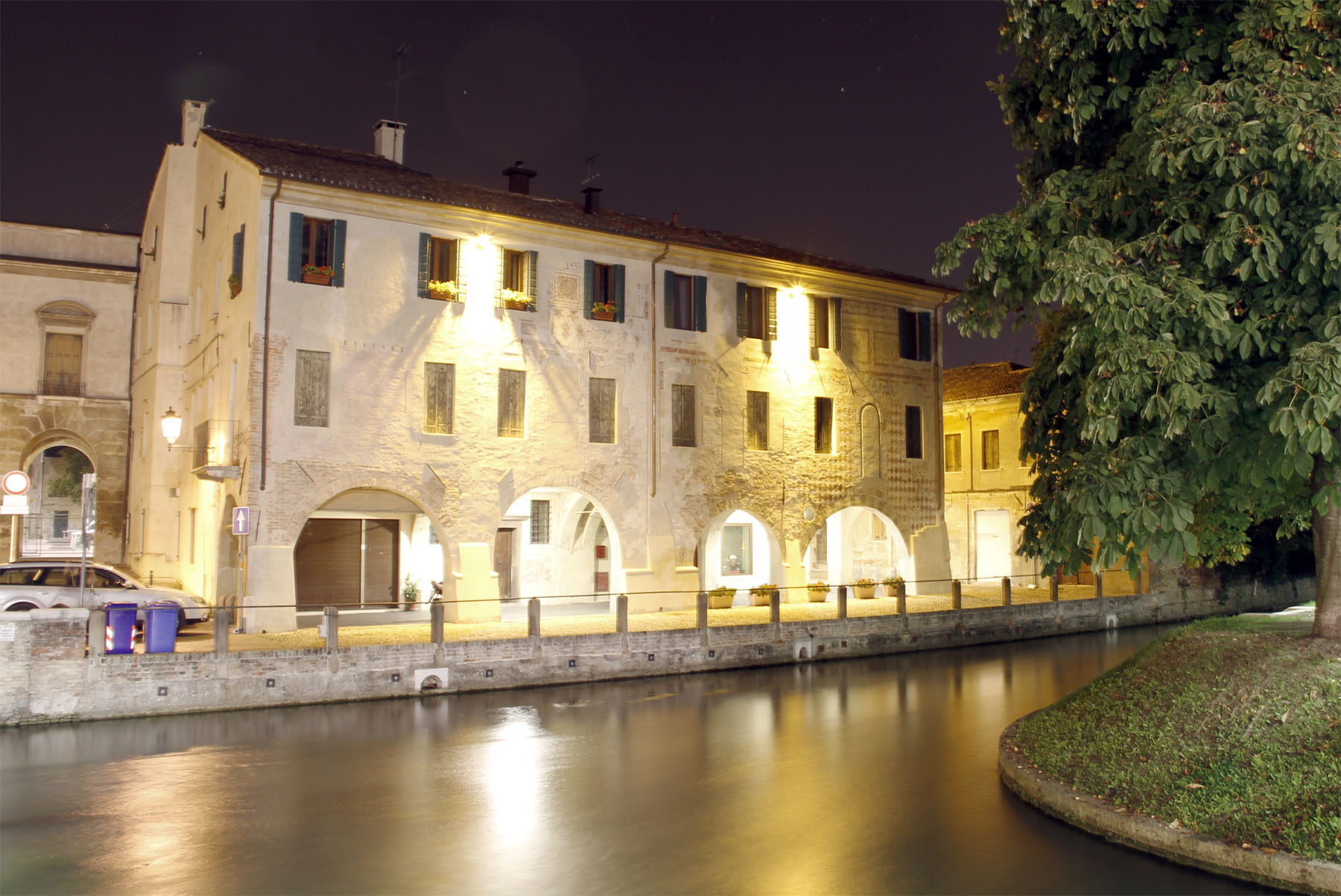 Treviso at night