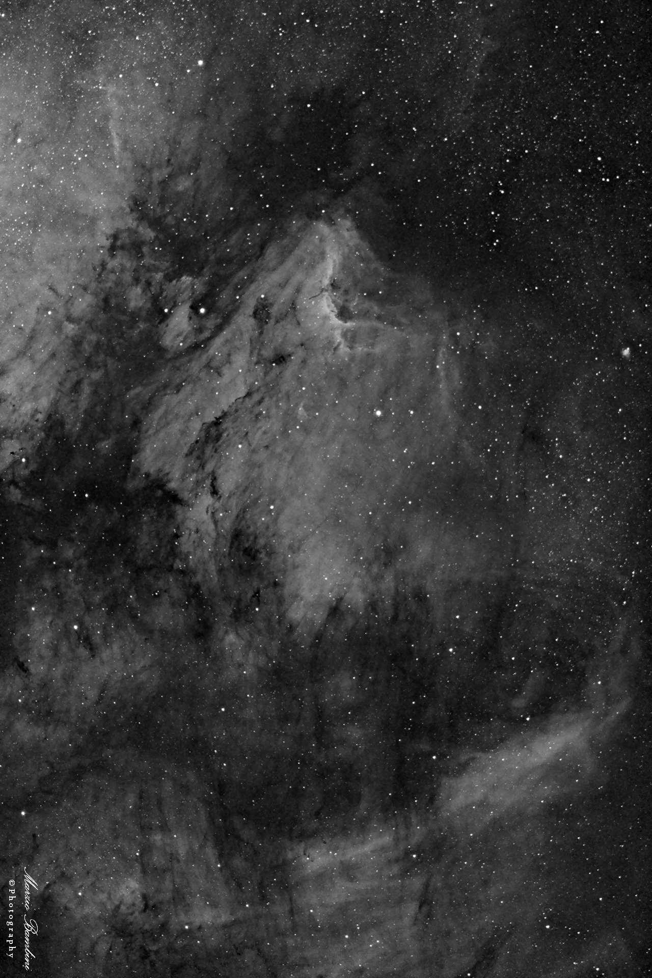 Pelican Nebula, ic5070