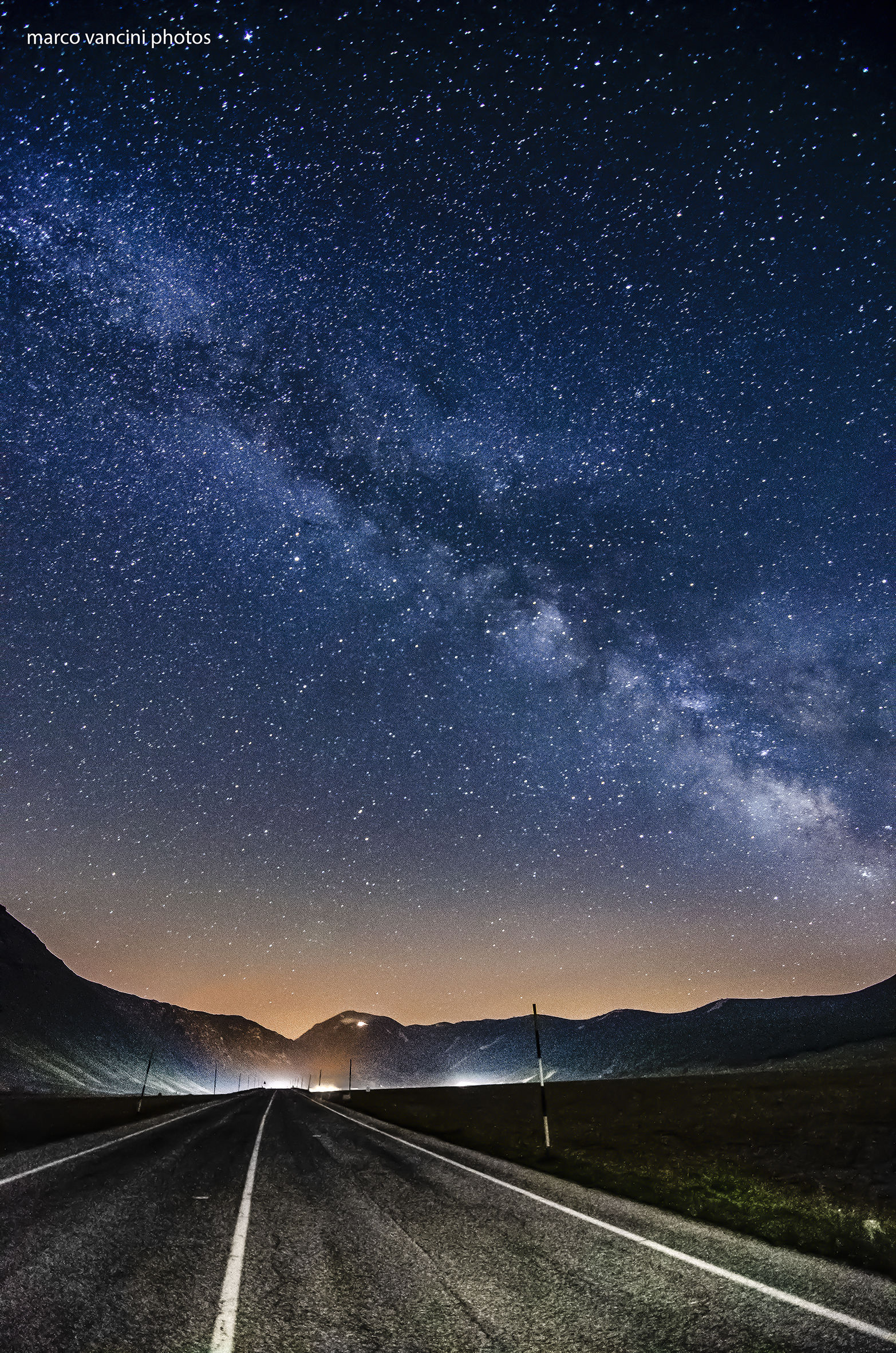 guardando la via lattea