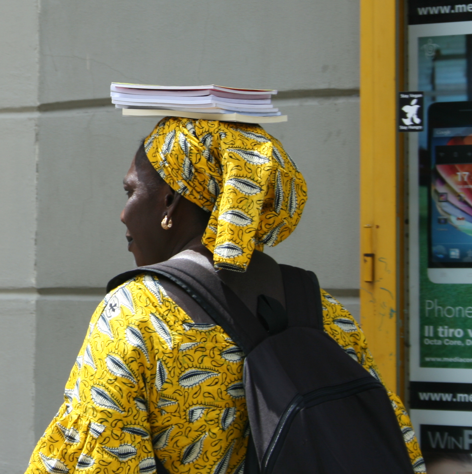 Yellow Girl in Milan
