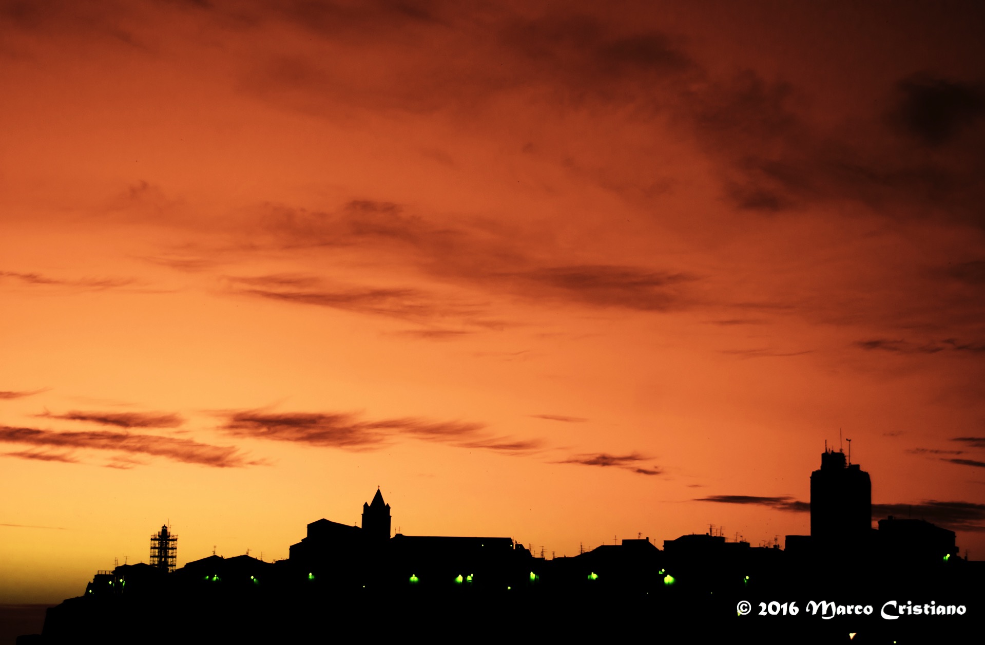 Termoli silhouette