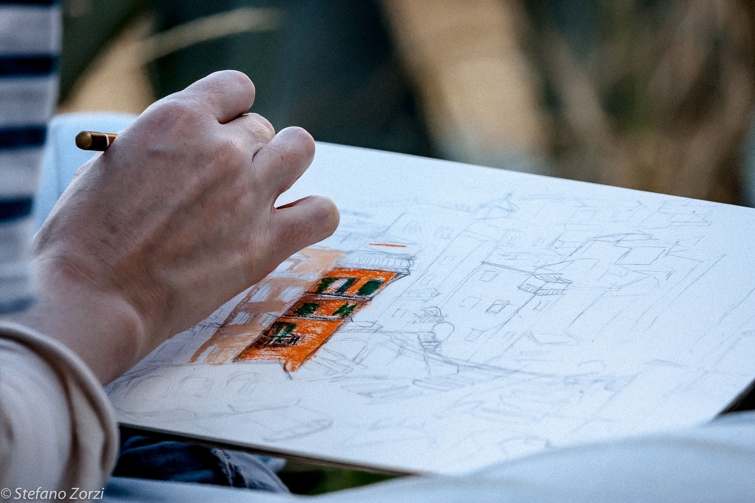 Artista all'opera.... - Manarola (2013)