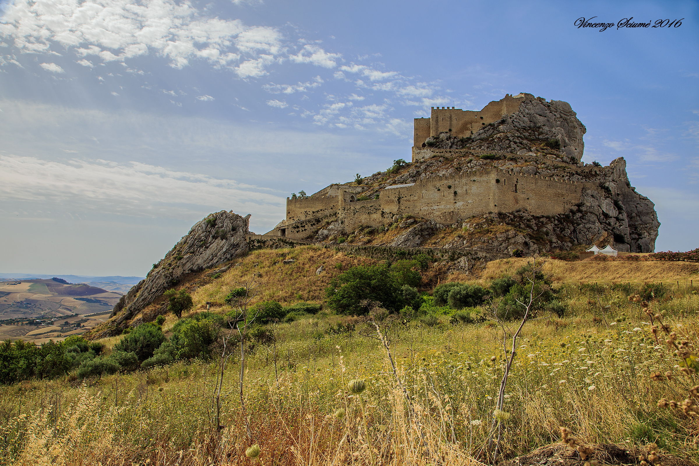 Manfredonico Castle (XIII century) Mussomeli