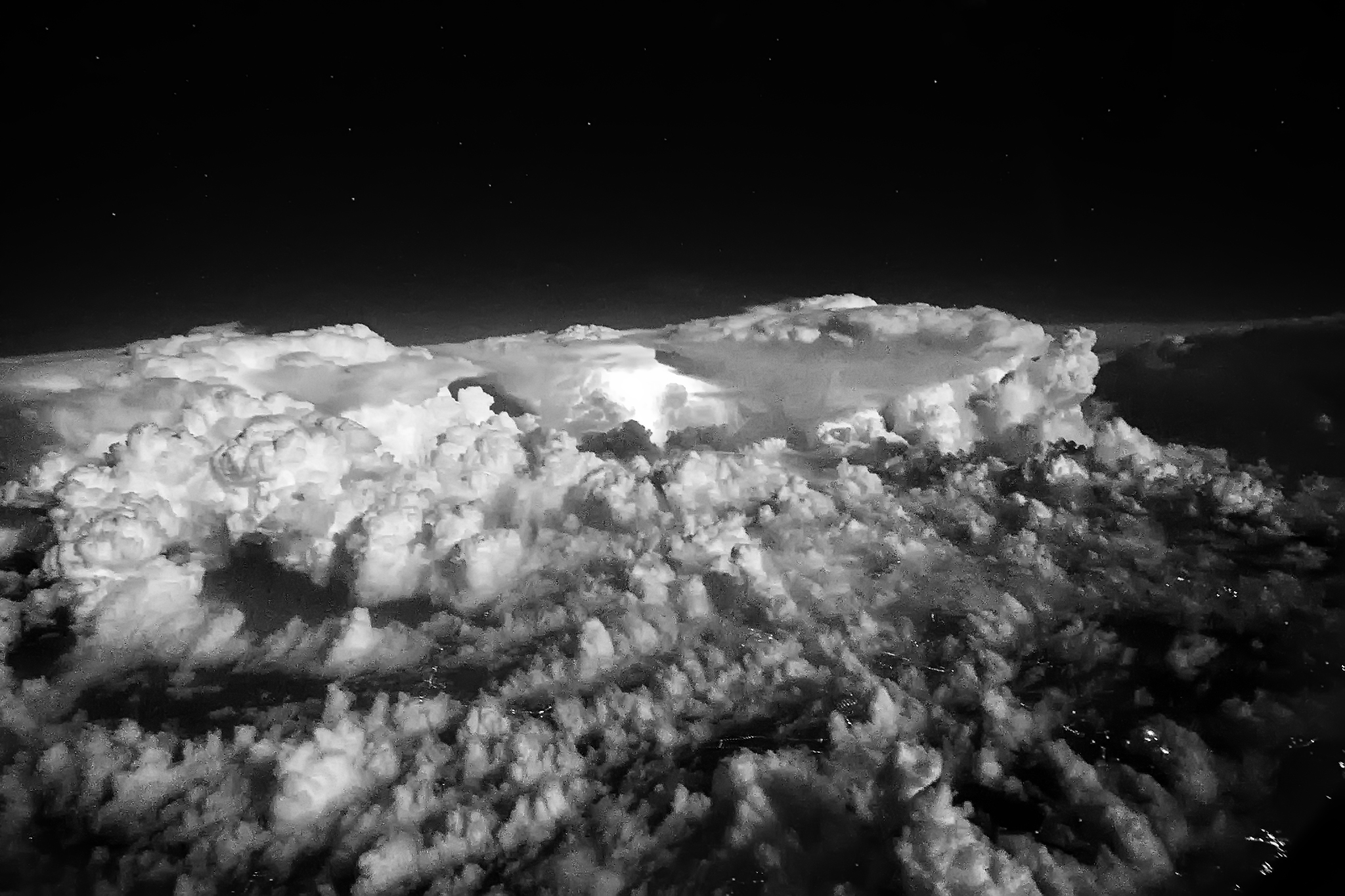 Storms in the night (b & w version)