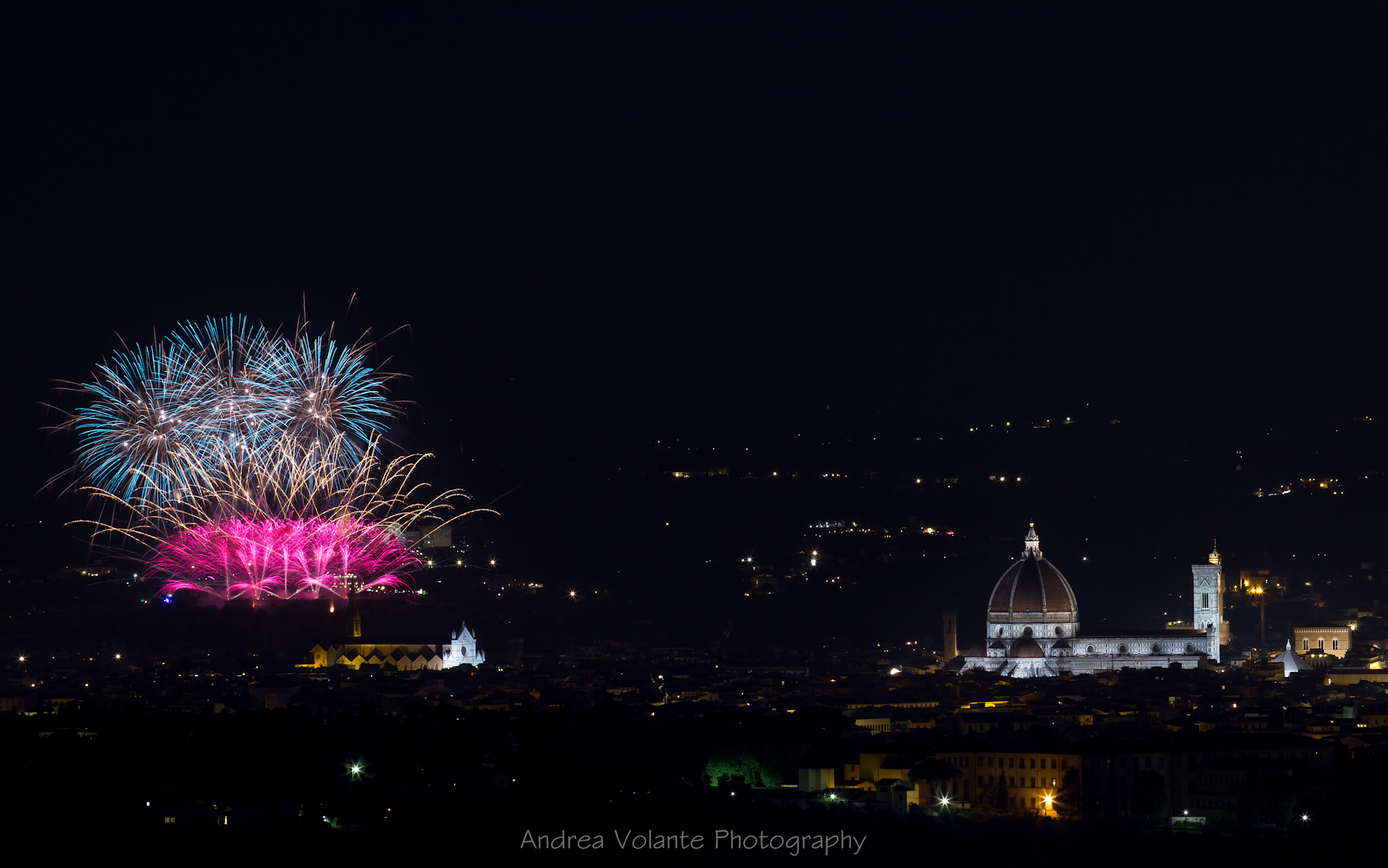 San Giovanni 2016 ..il fascino dei fuochi a Firenze.
