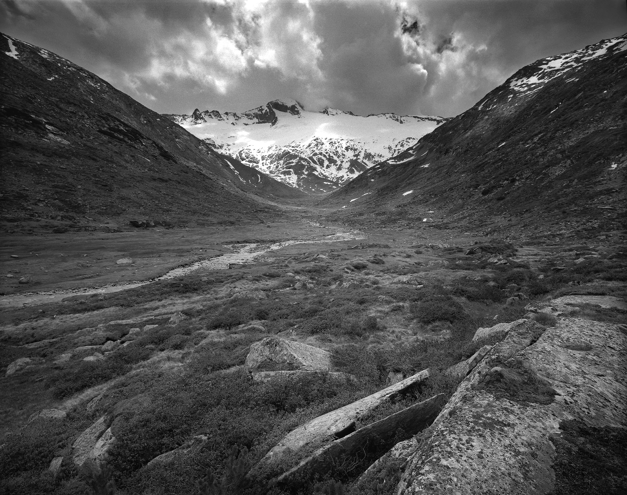 Heading toward the Großeledkees glacier,Ankogel,Austri...