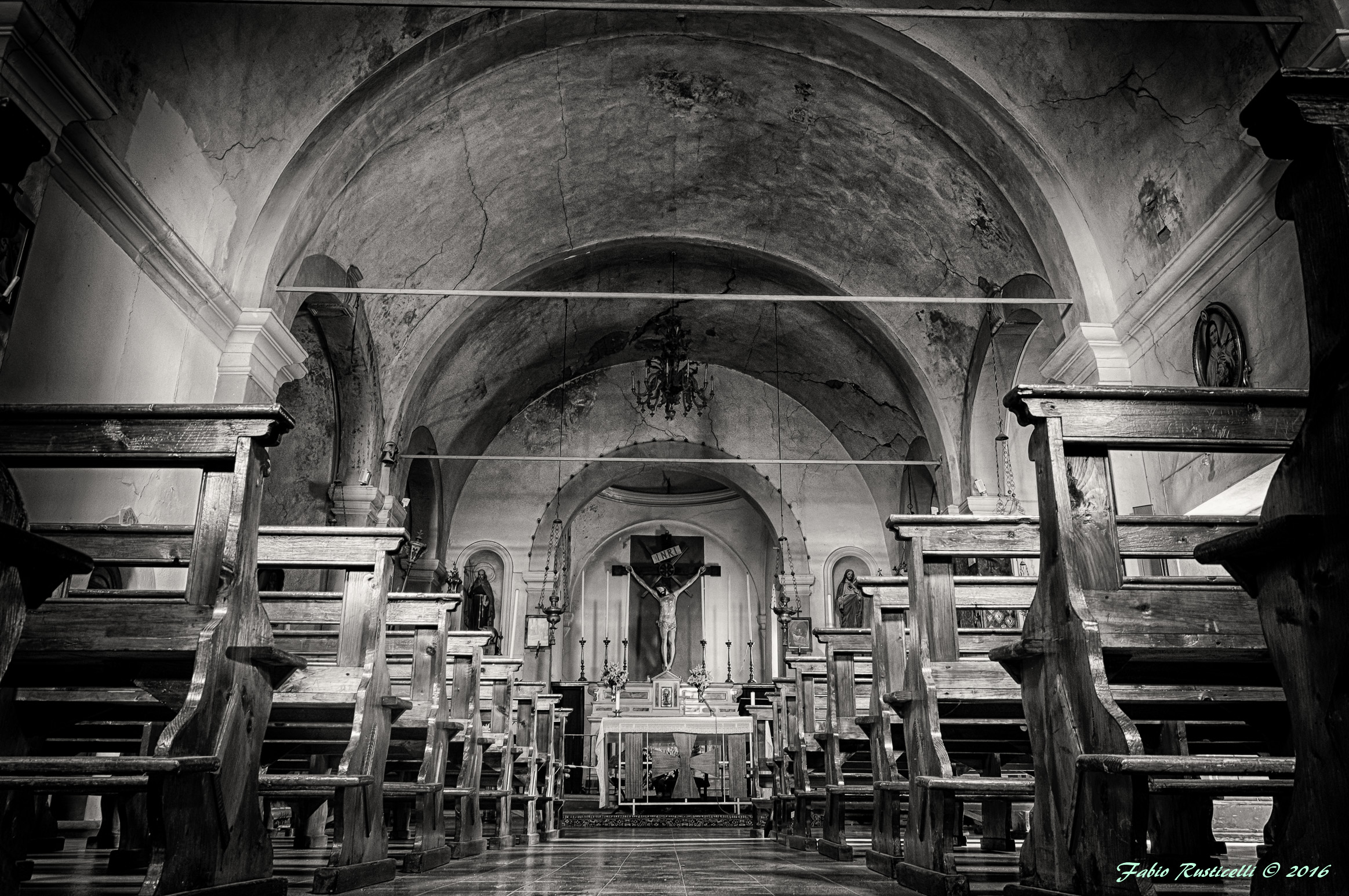 The old church of Rocca Corneta