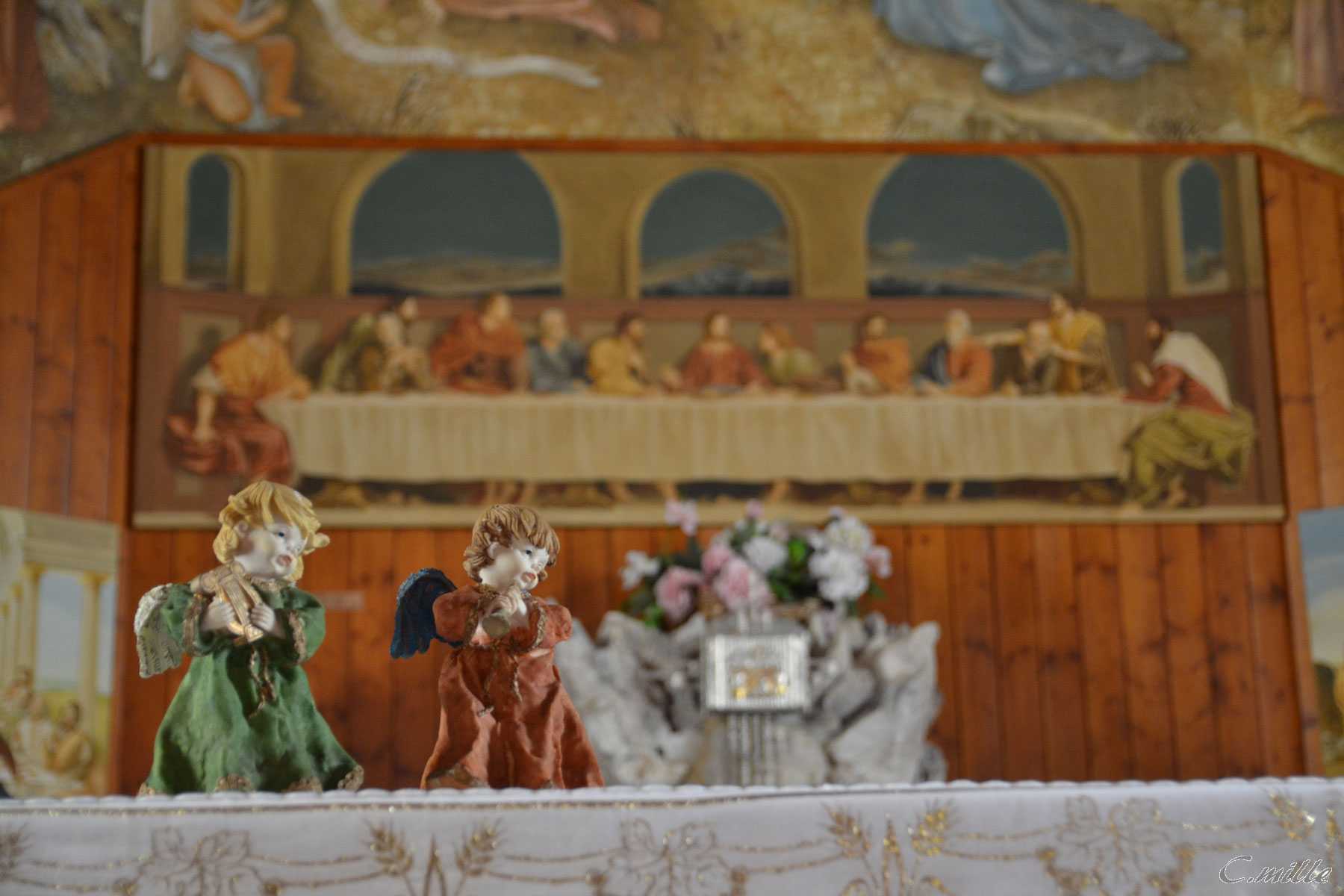 The vigil last supper