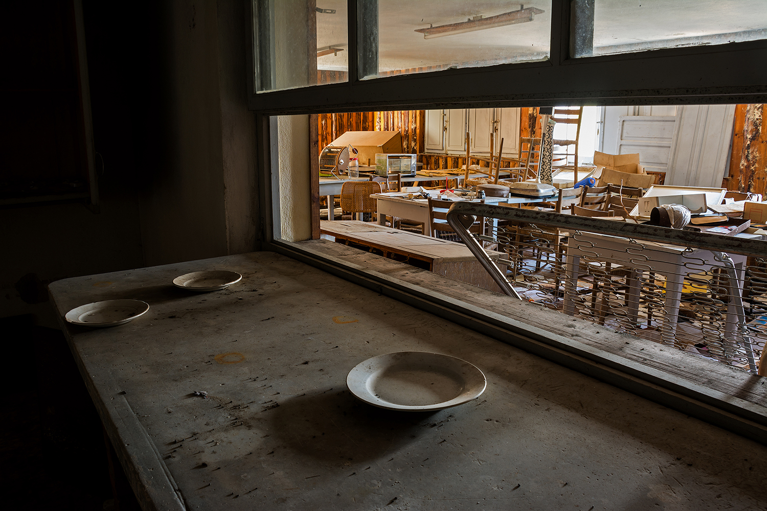 The abandoned restaurant