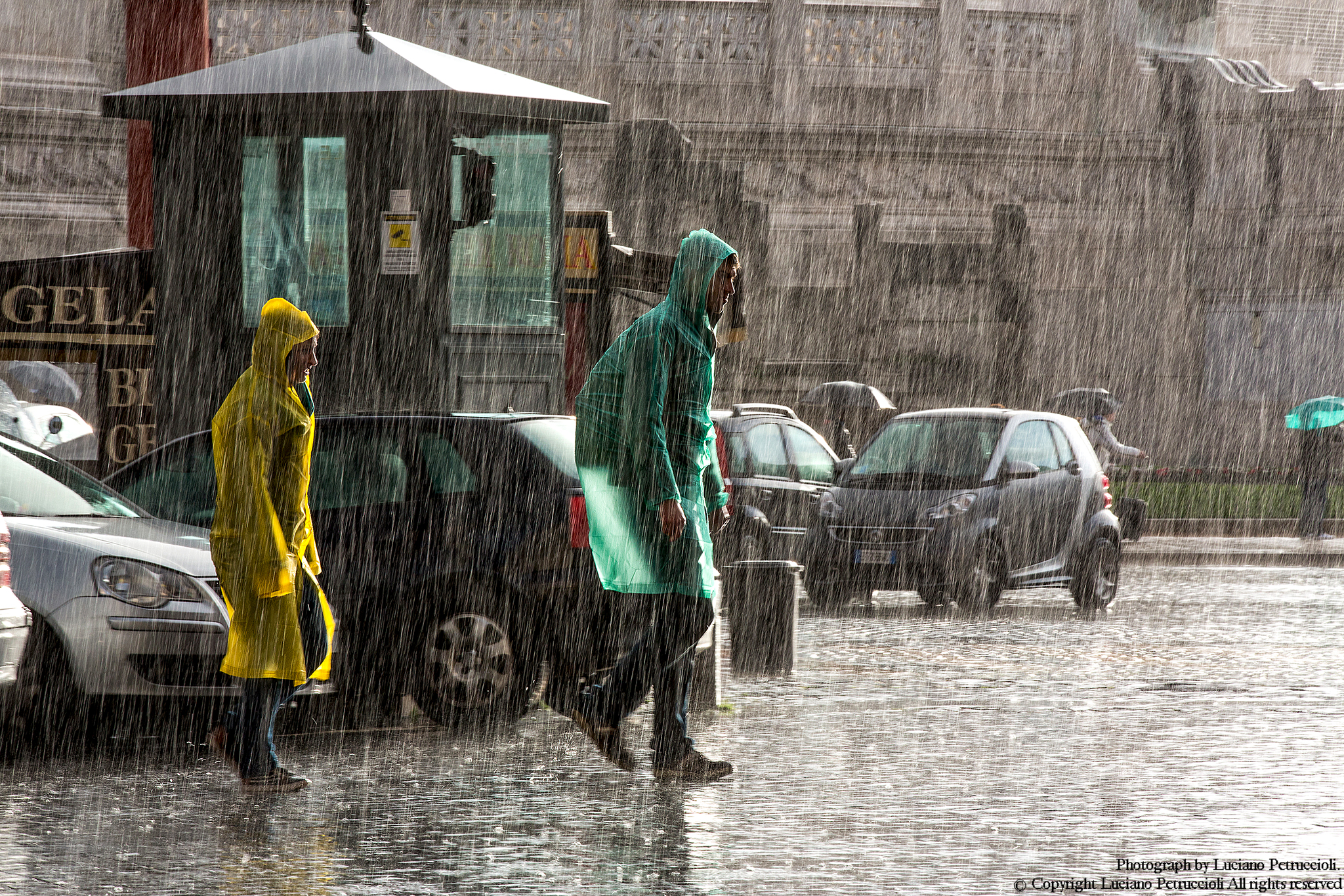 Sotto la pioggia