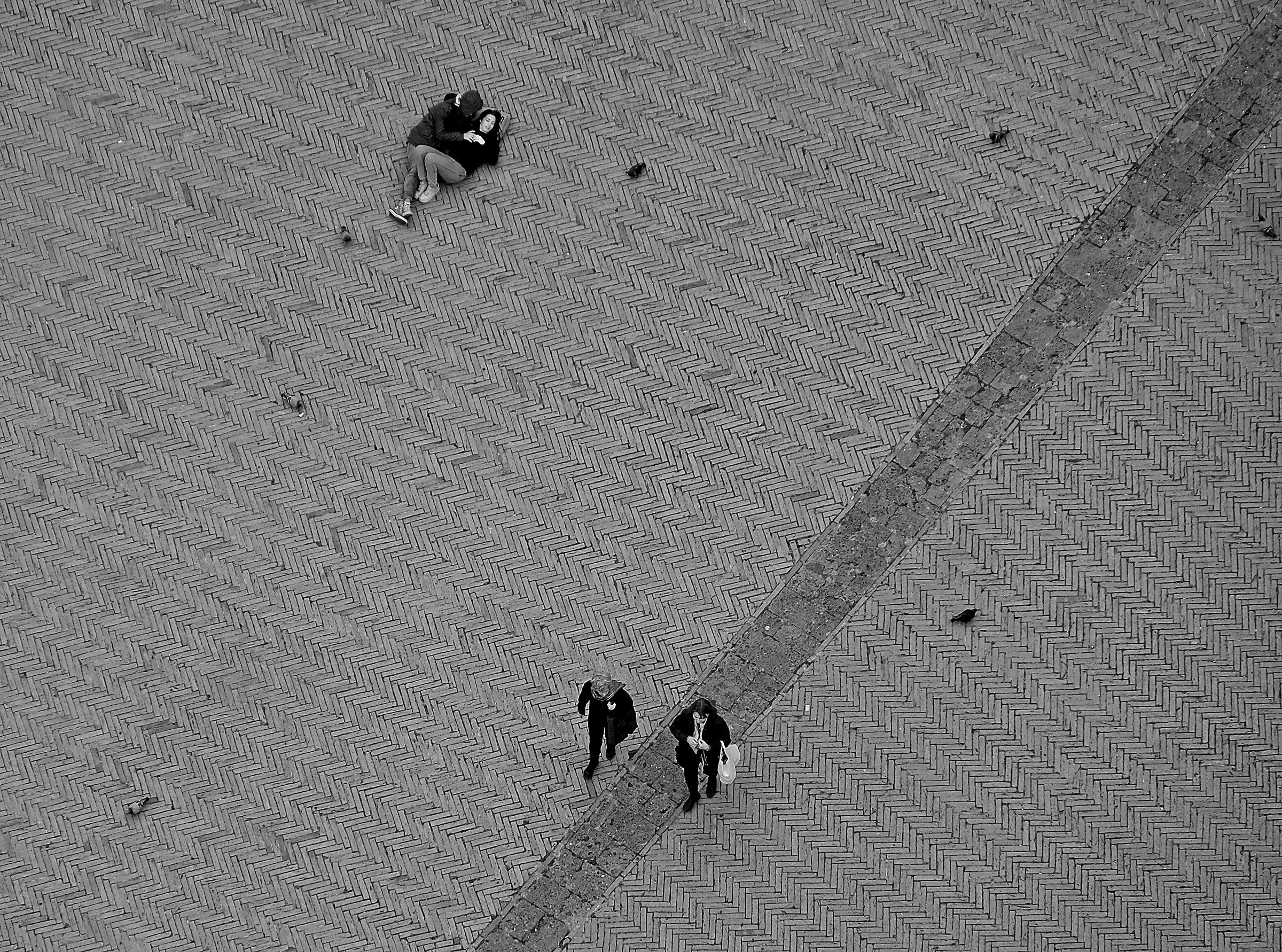 Giacca di tweed reversibile