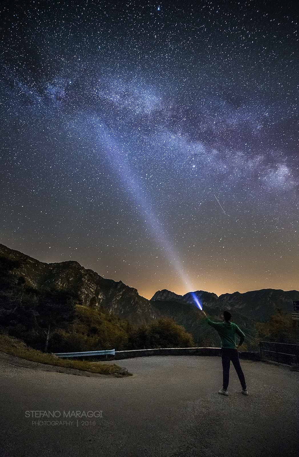 The Milky Way painter