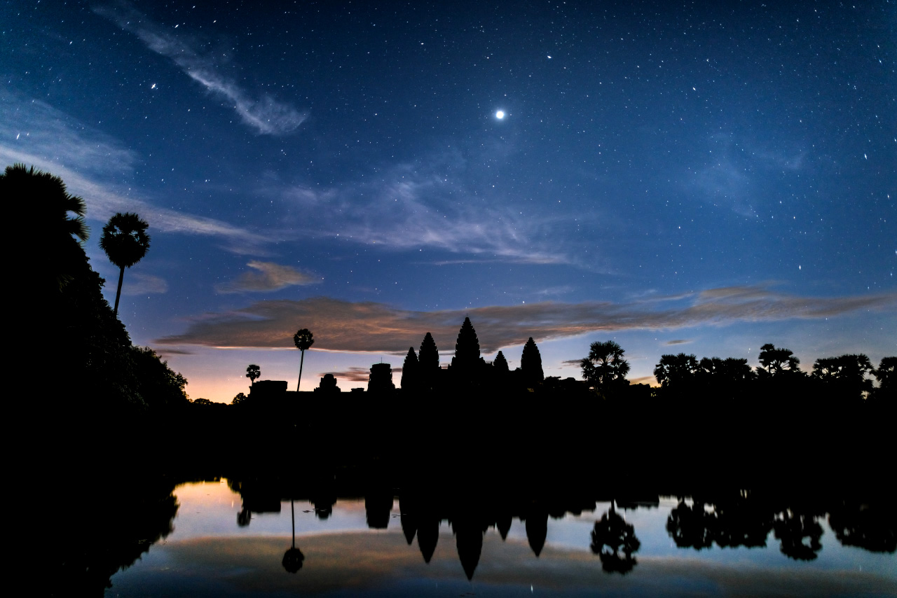 Angkor Wat, before the sunrise