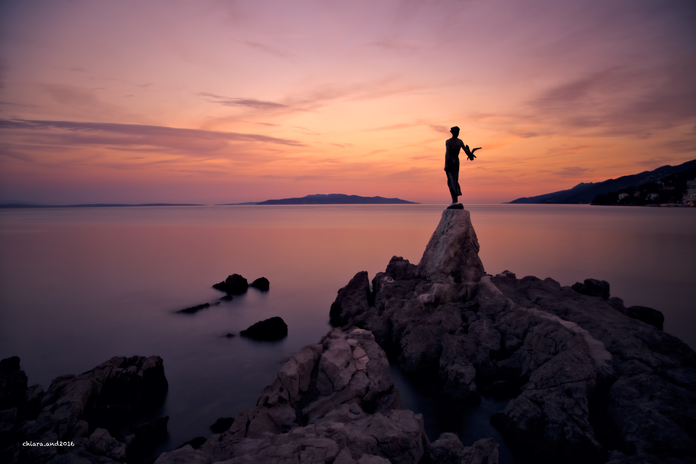 La ragazza con il gabbiano