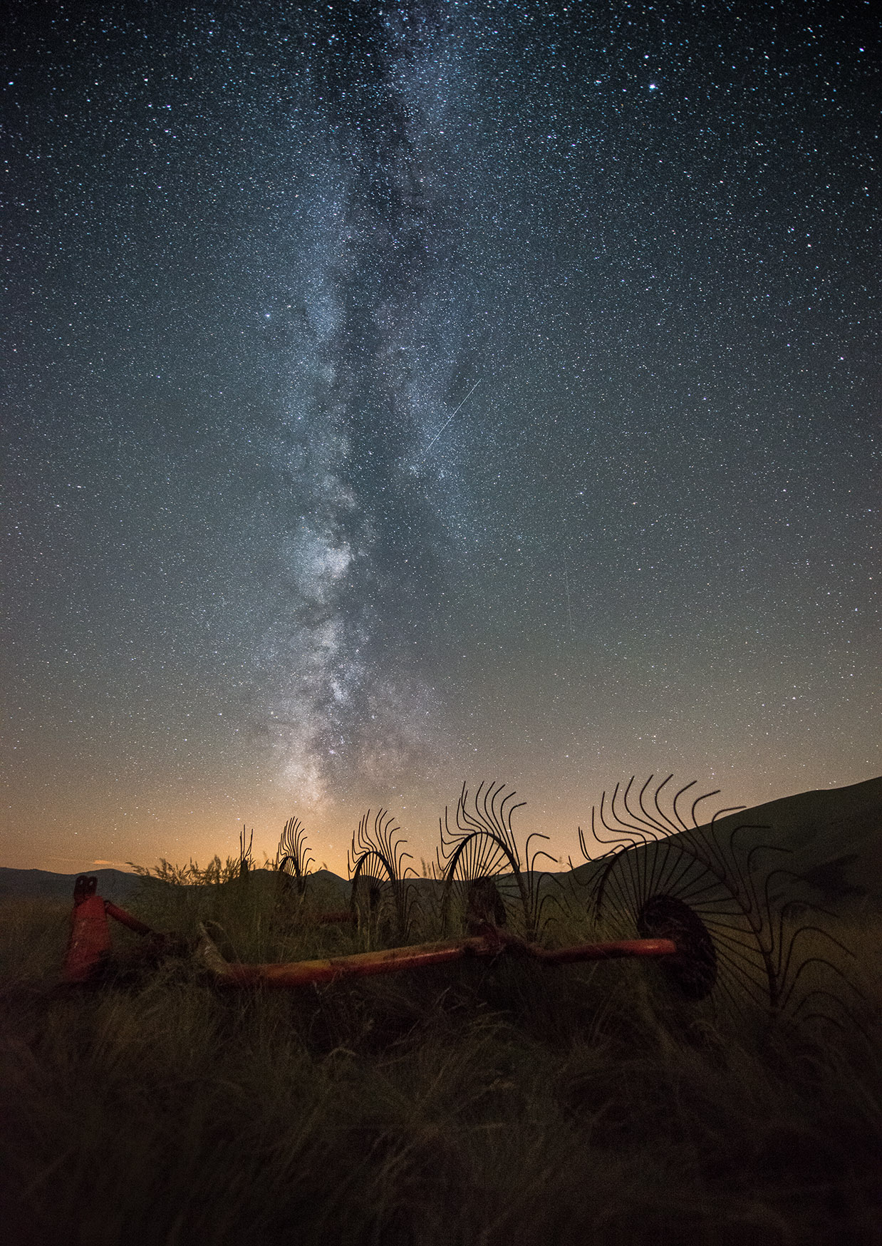 Milky way on Pian Grande