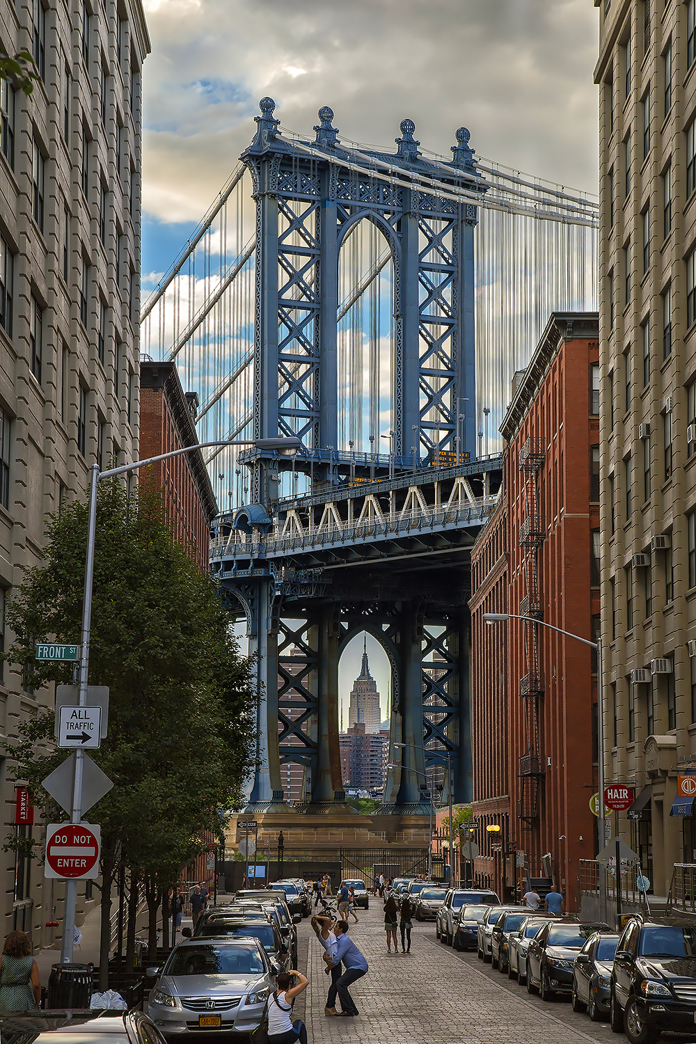 Empire State Building e Manhattan Bridge
