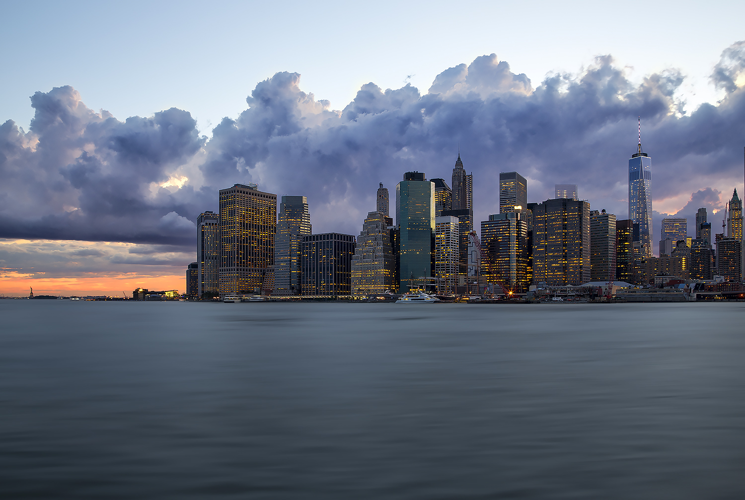 South Manhattan e Statua Libertà