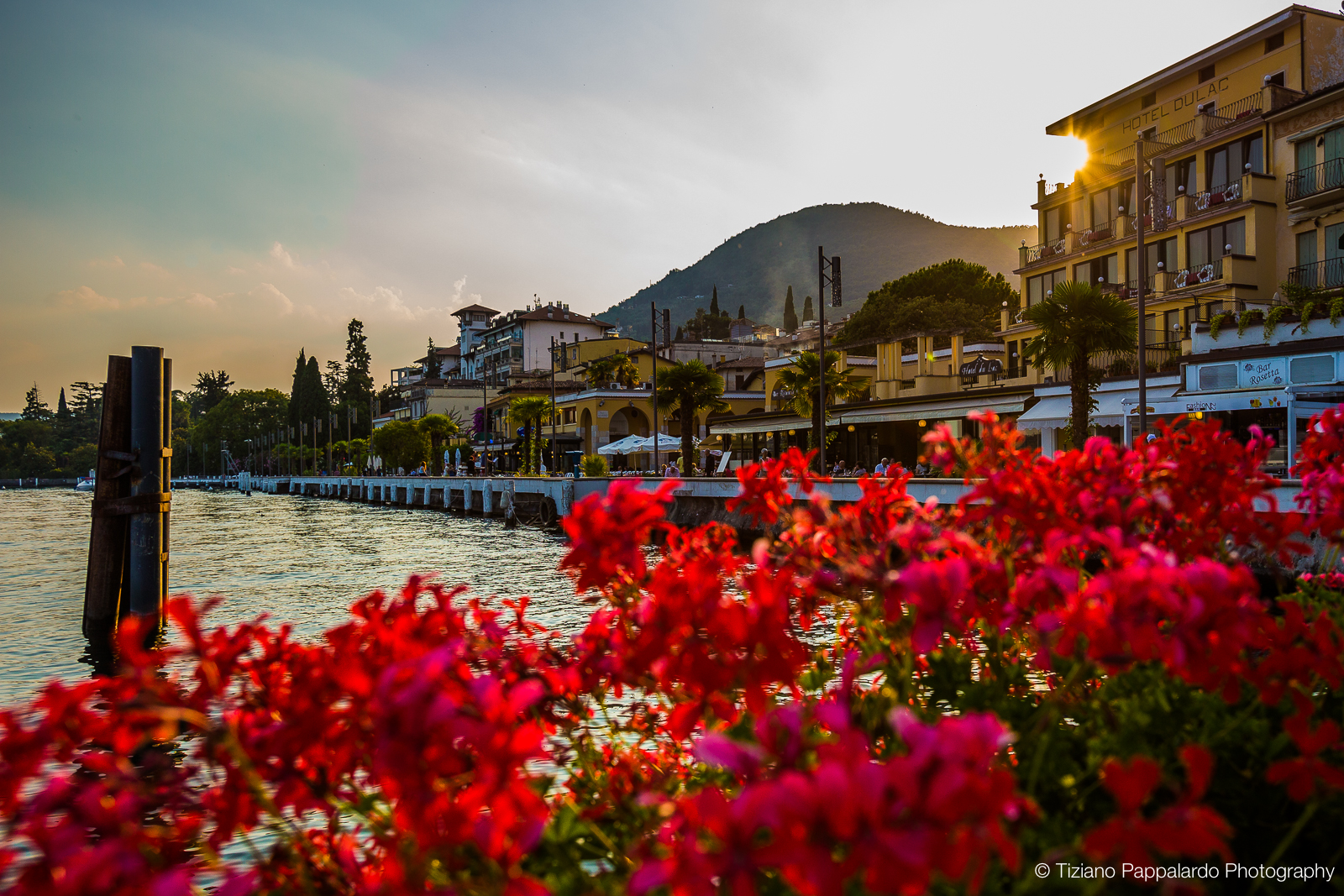 Tramonto a Gardone Riviera
