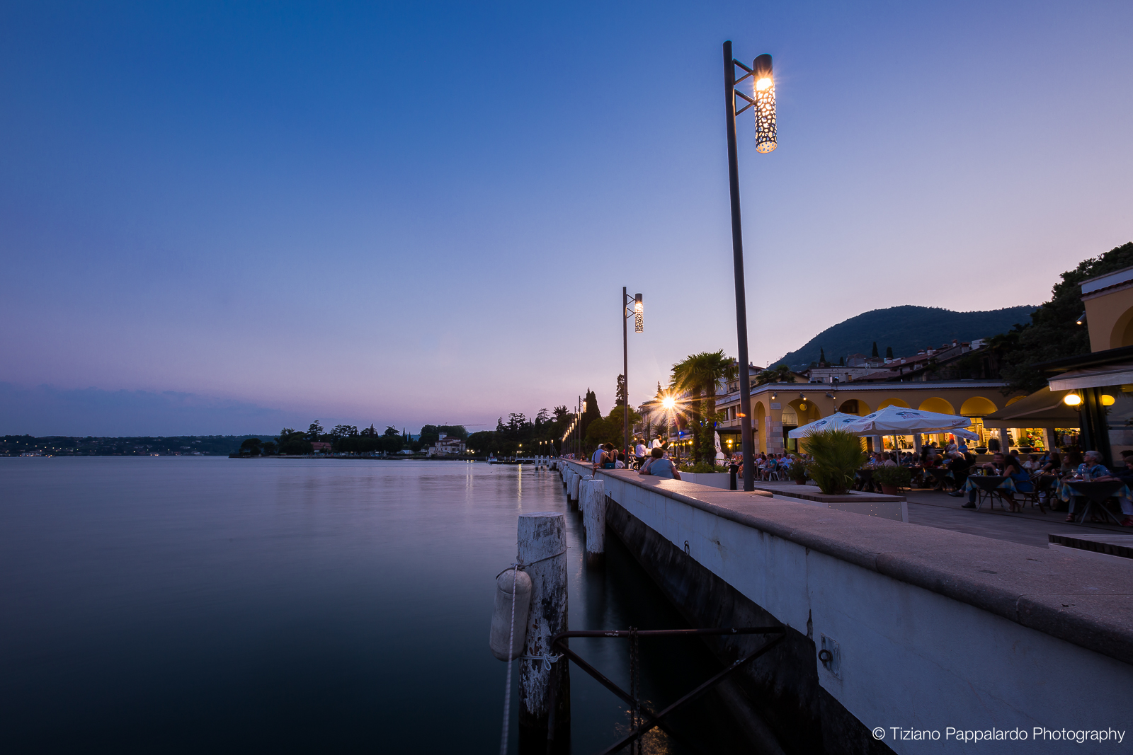 Crepuscolo a Gardone Riviera