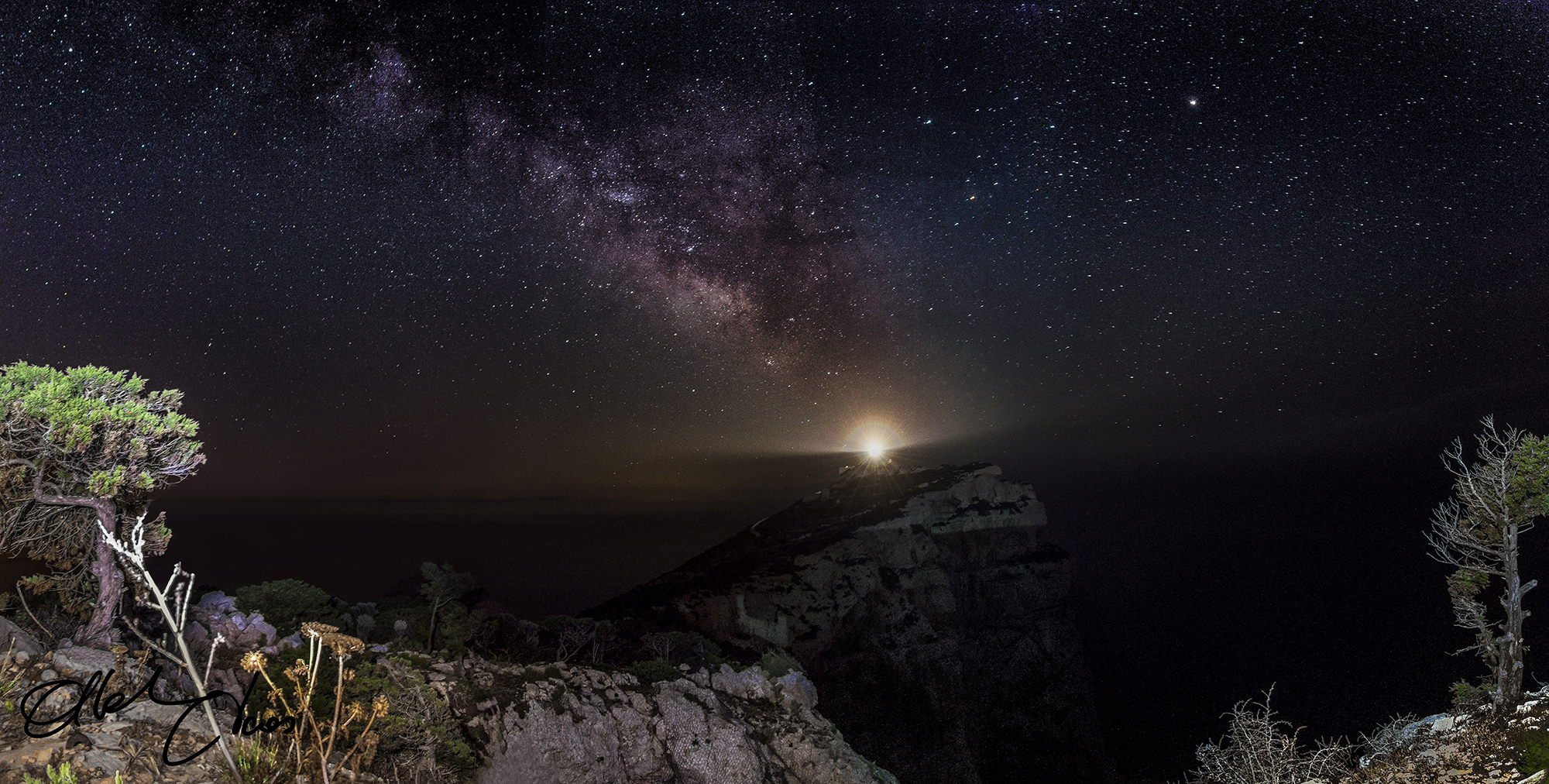 Milky Way in Alghero, Sardinia