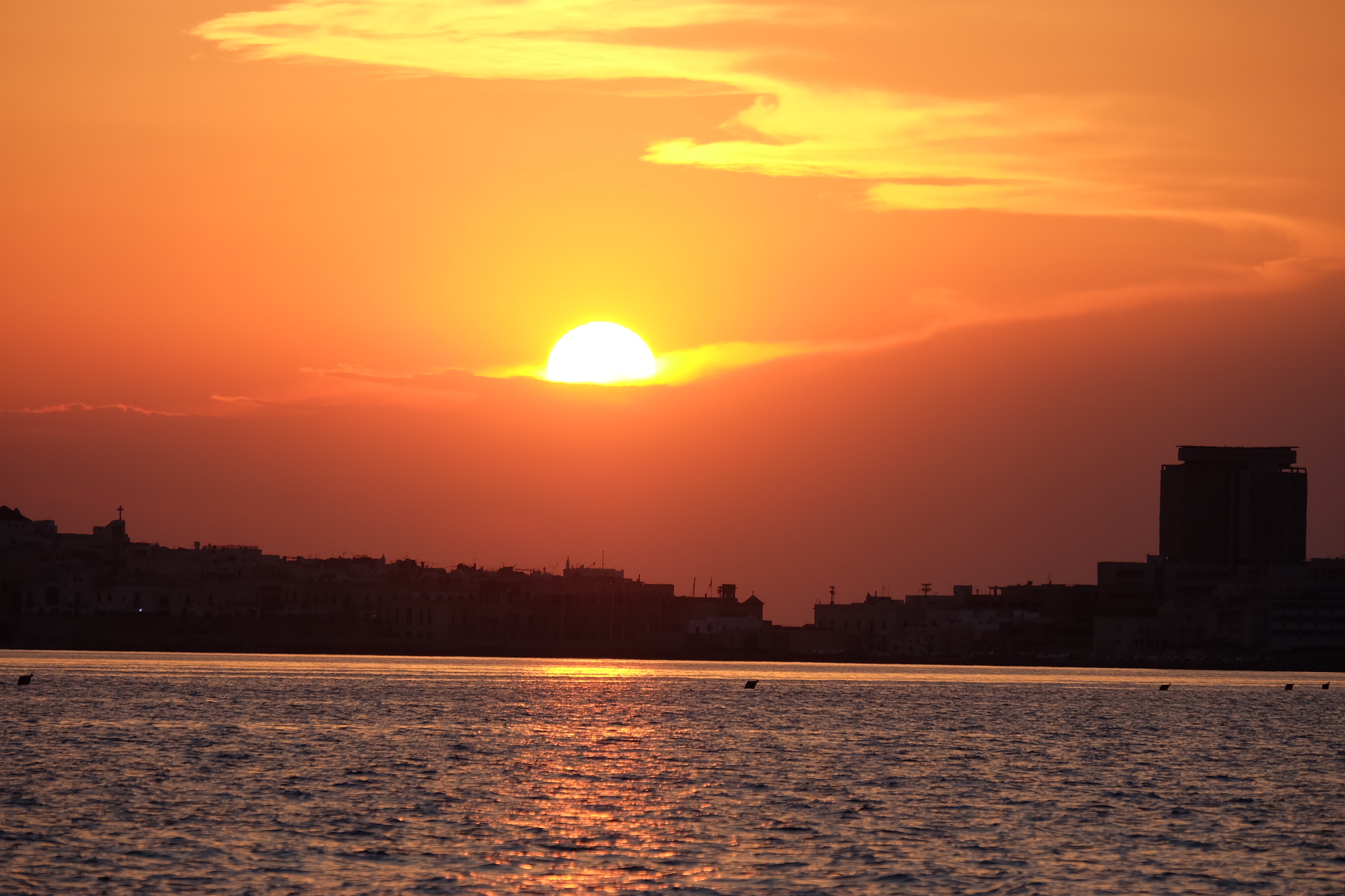 Tramonto a gallipoli