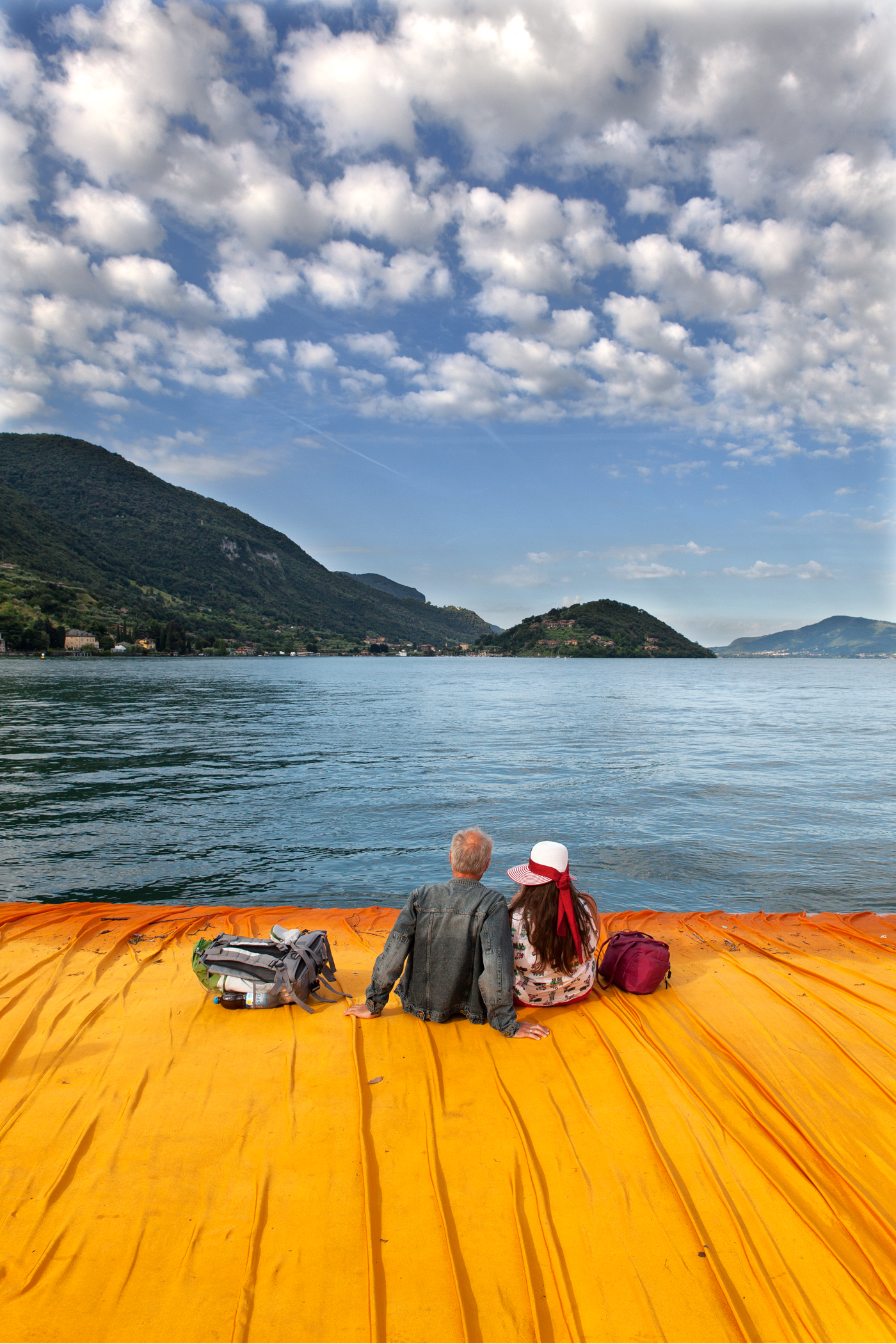 Piers floating, Sulzano.