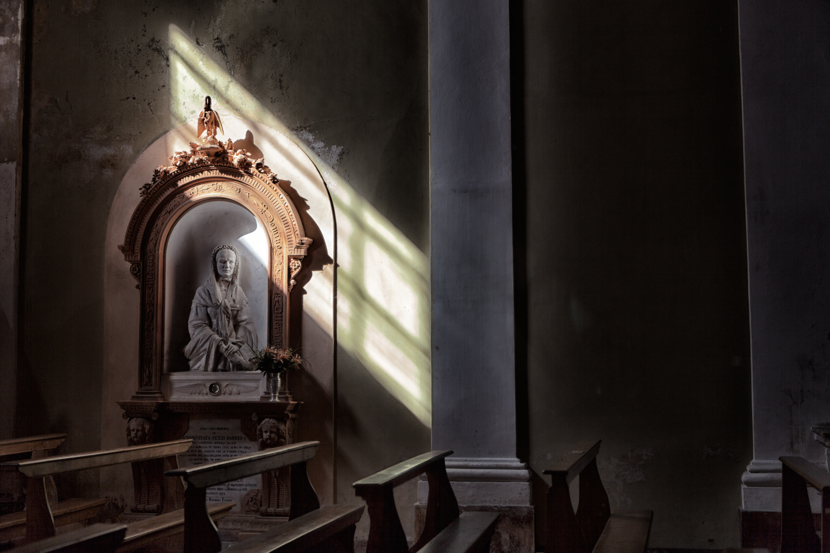 Lake Lugano, parish church.