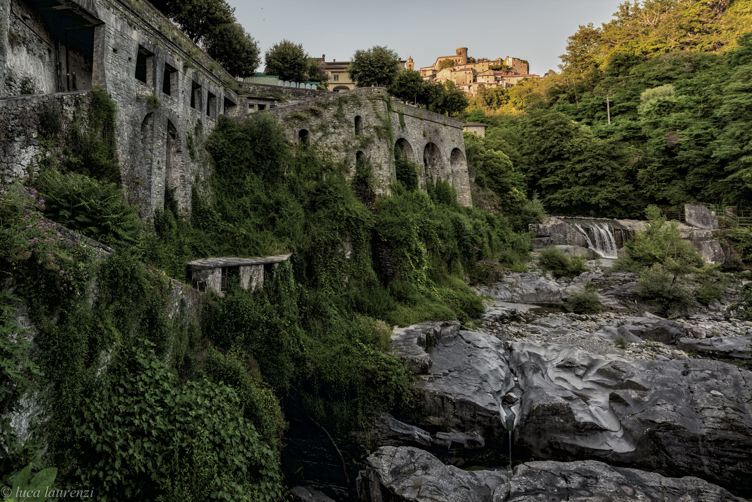 View of Castle of Bagnone
